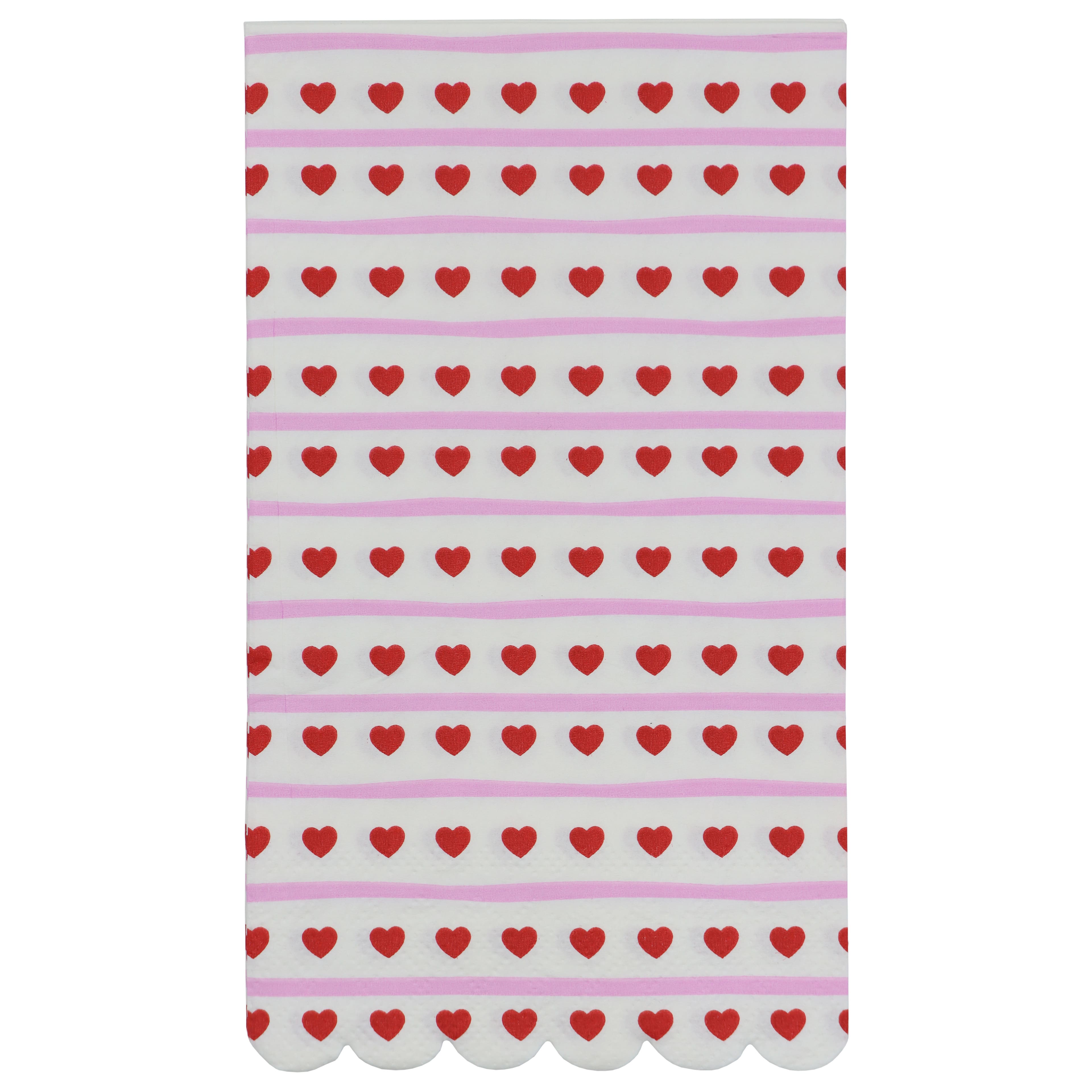 Hearts & Stripes Paper Guest Napkins, 20ct. by Celebrate It™