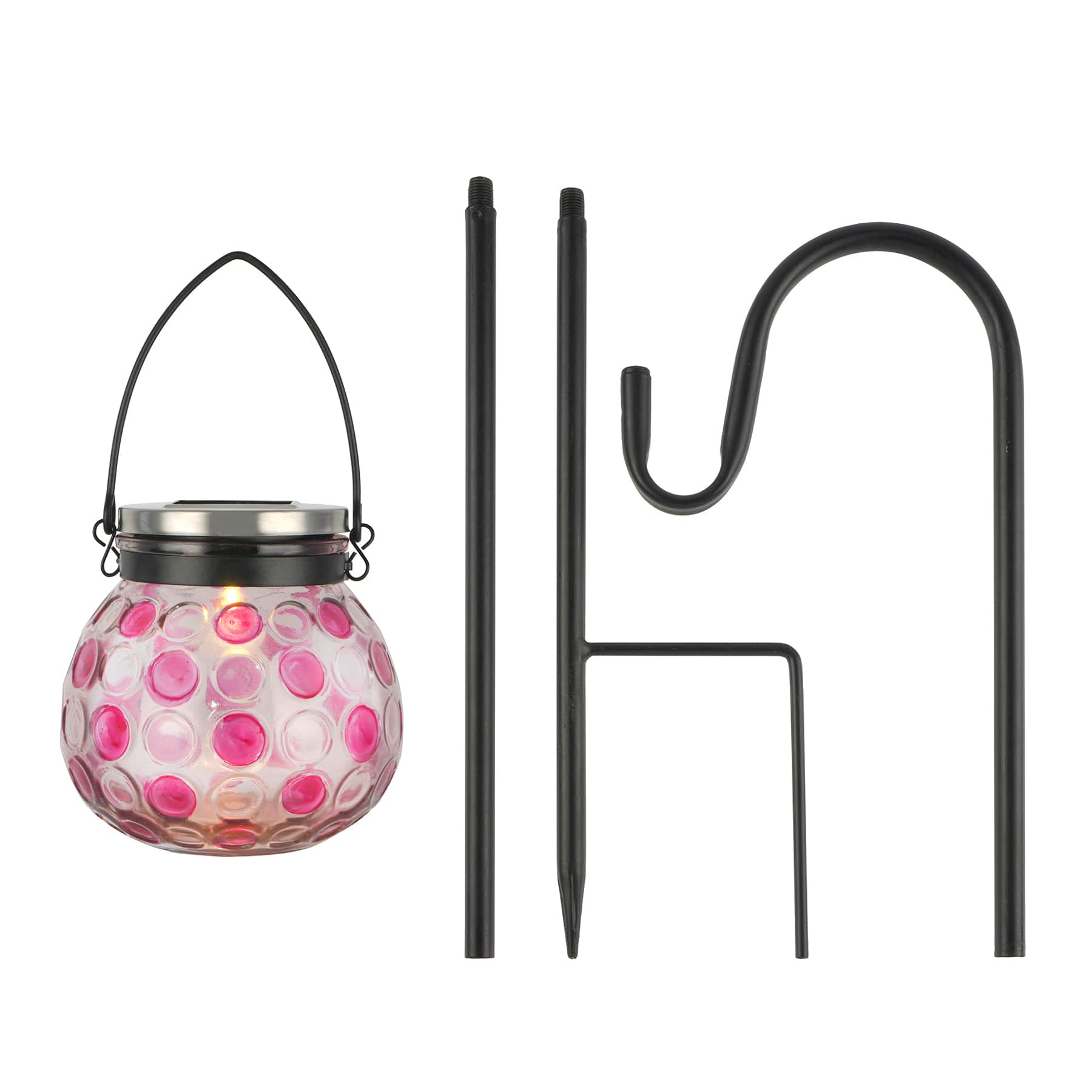 Solar Hanging Glass Lantern by Ashland&#xAE;