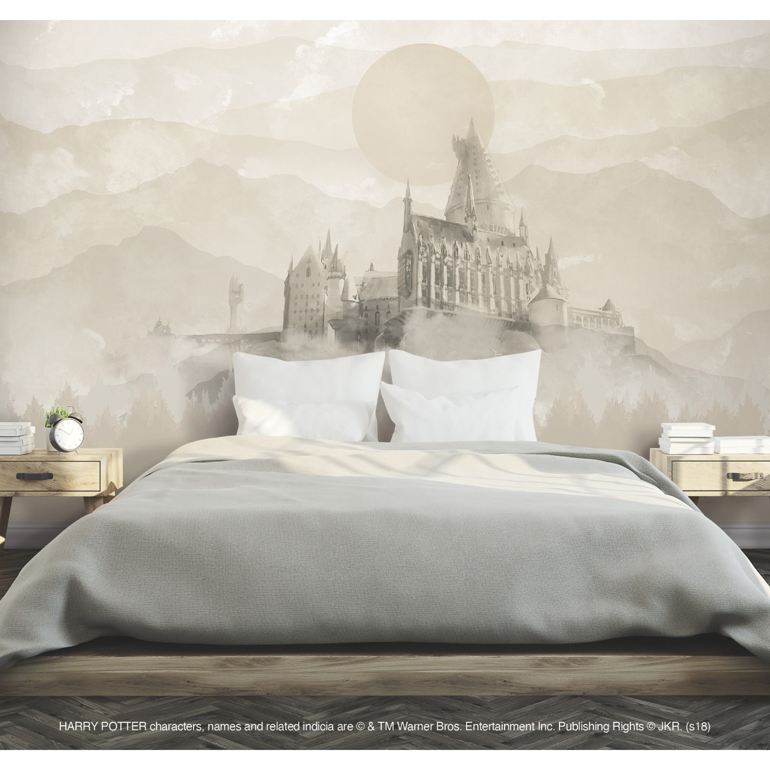 RoomMates Harry Potter Hogwarts Castle Peel &#x26; Stick Mural