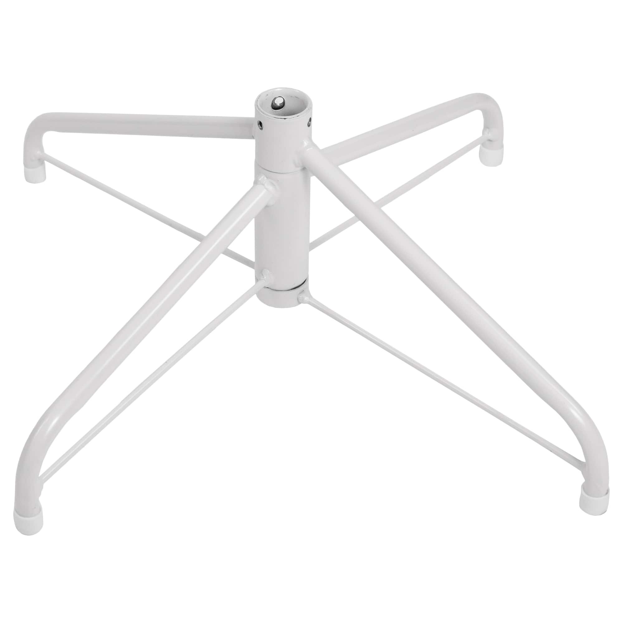 9ft. Pre-Lit Flocked Norway Pine Artificial Christmas Tree, Warm White LED Lights