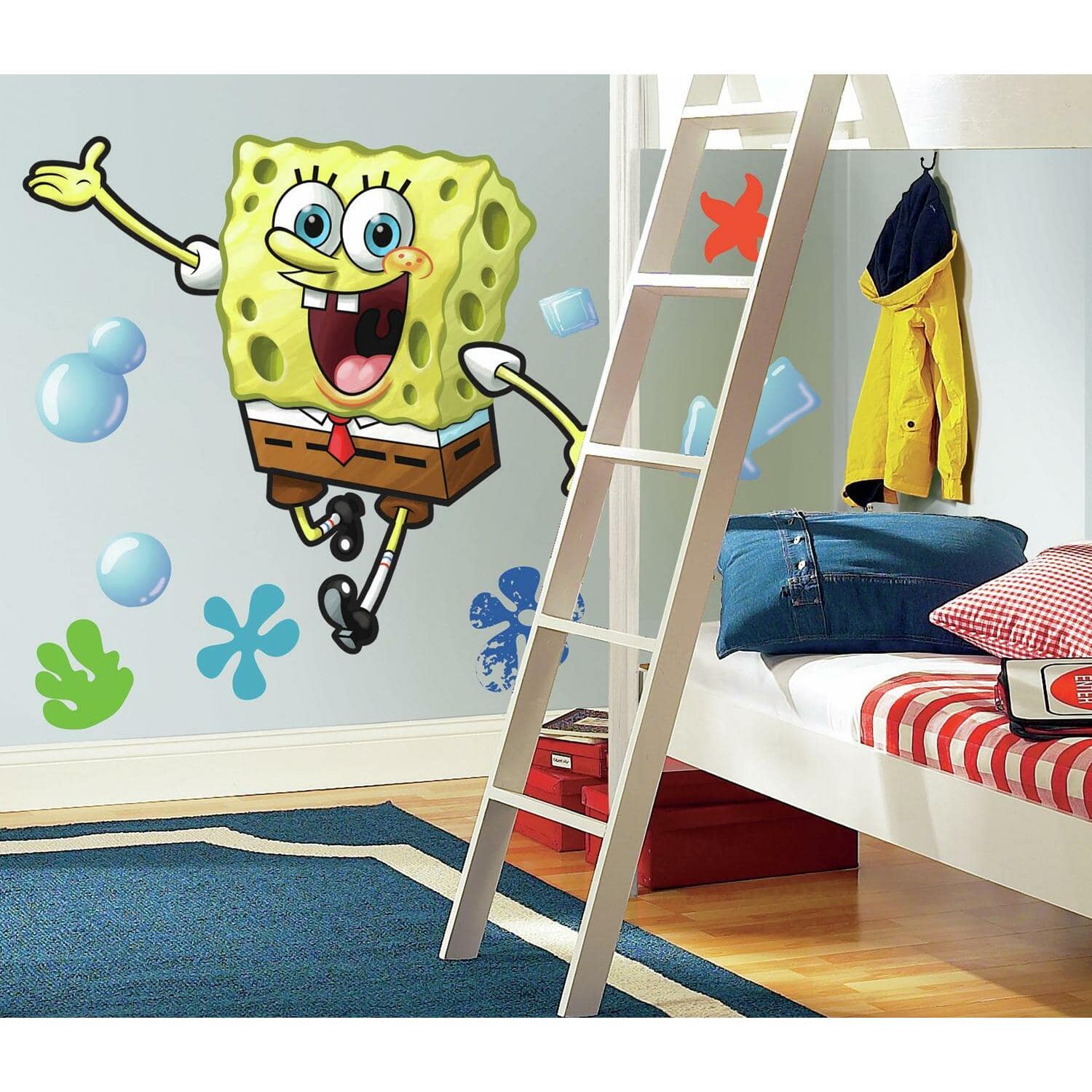 RoomMates Spongebob Peel & Stick Giant Wall Decal