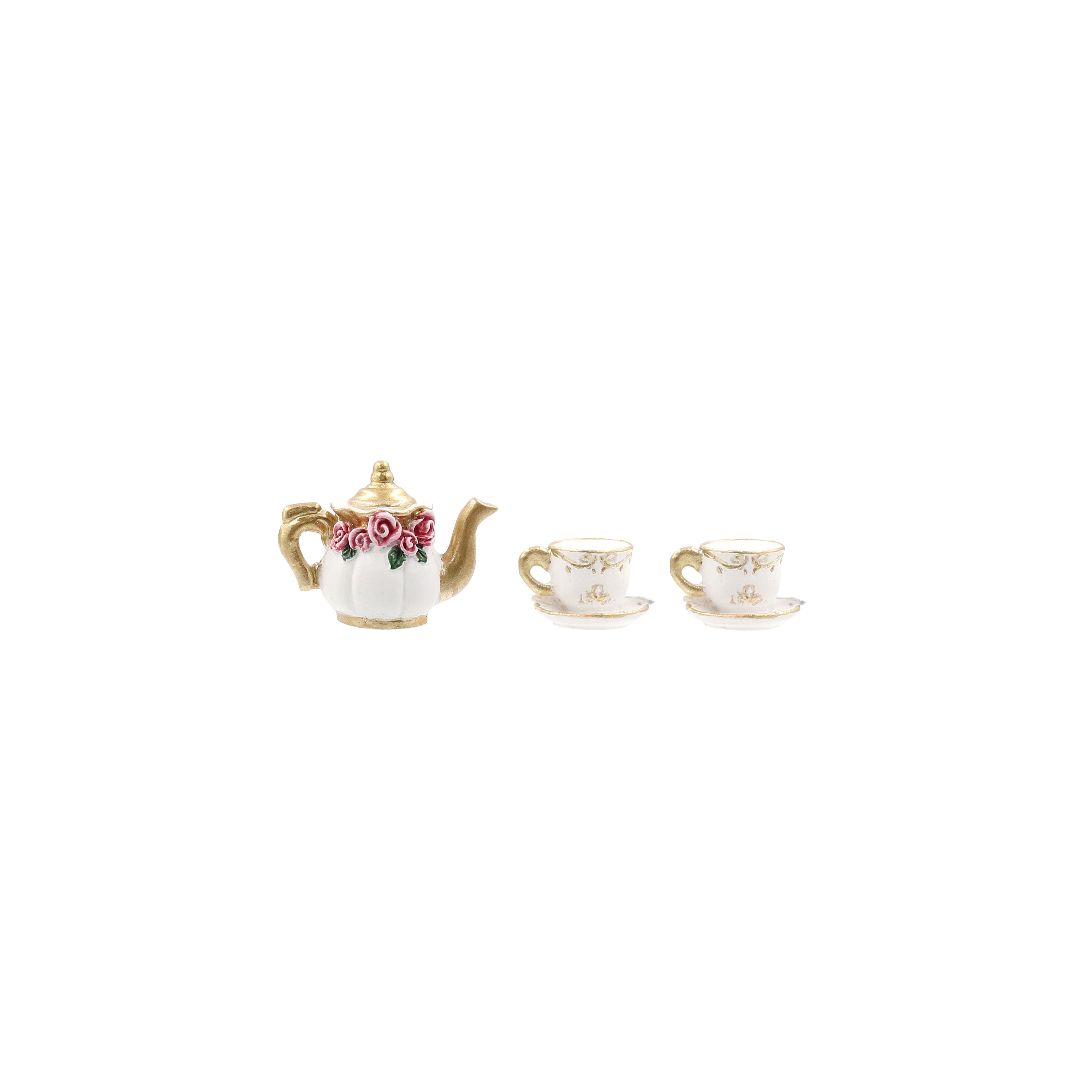 Mini Teapot &#x26; Teacups by Ashland&#xAE;