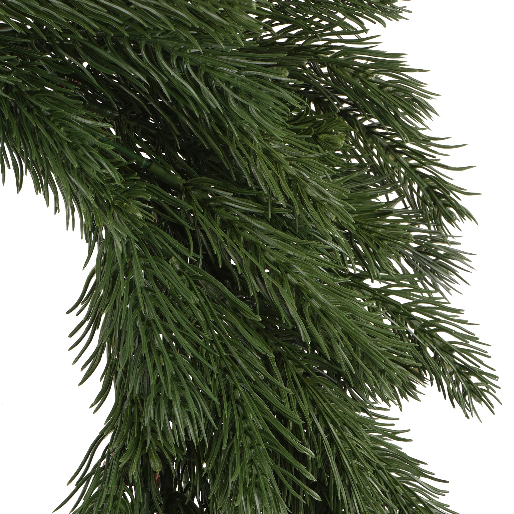 18&#x22; Green Pine Leaf Wreath by Ashland&#xAE;