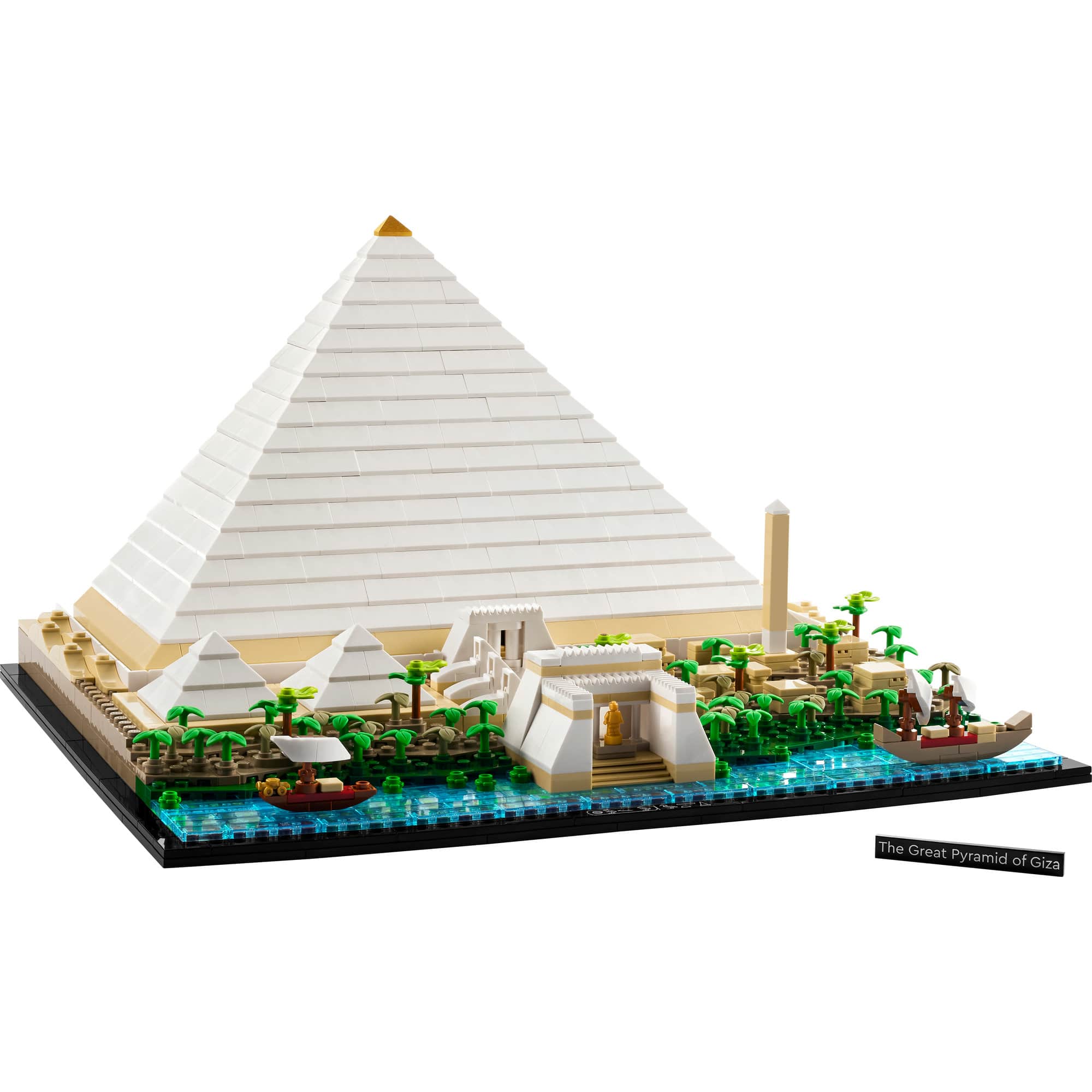 LEGO&#xAE; Architecture Great Pyramid of Giza 21058 Building Kit (1,476 Pieces)