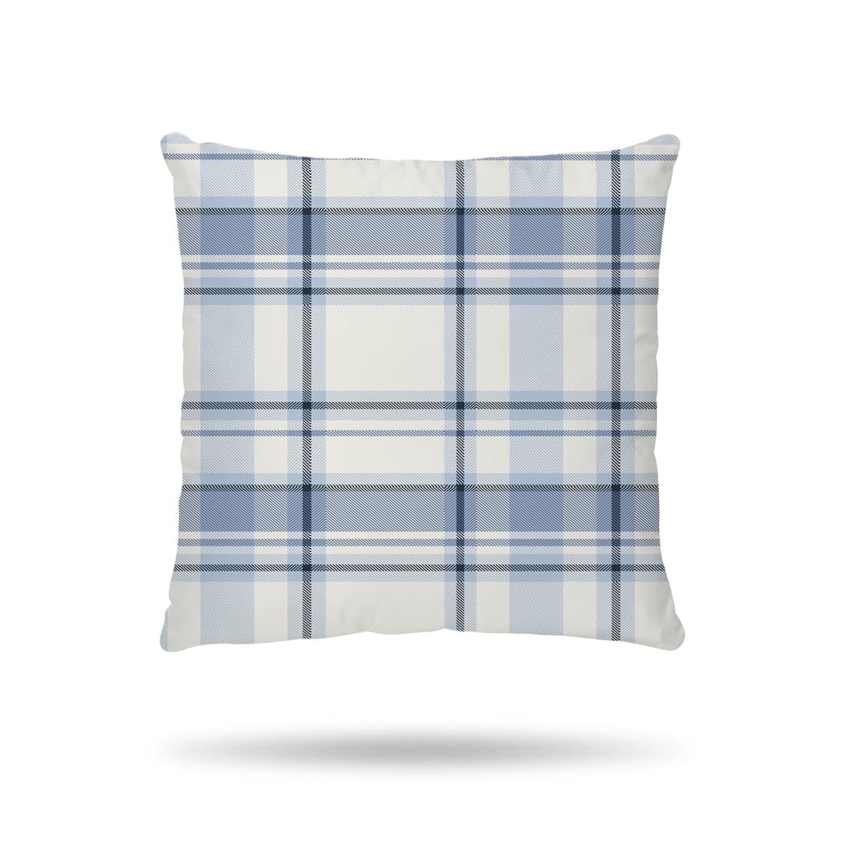 Springs Creative Modern Coastal Naomi Raffia Chambray Blue Fabric