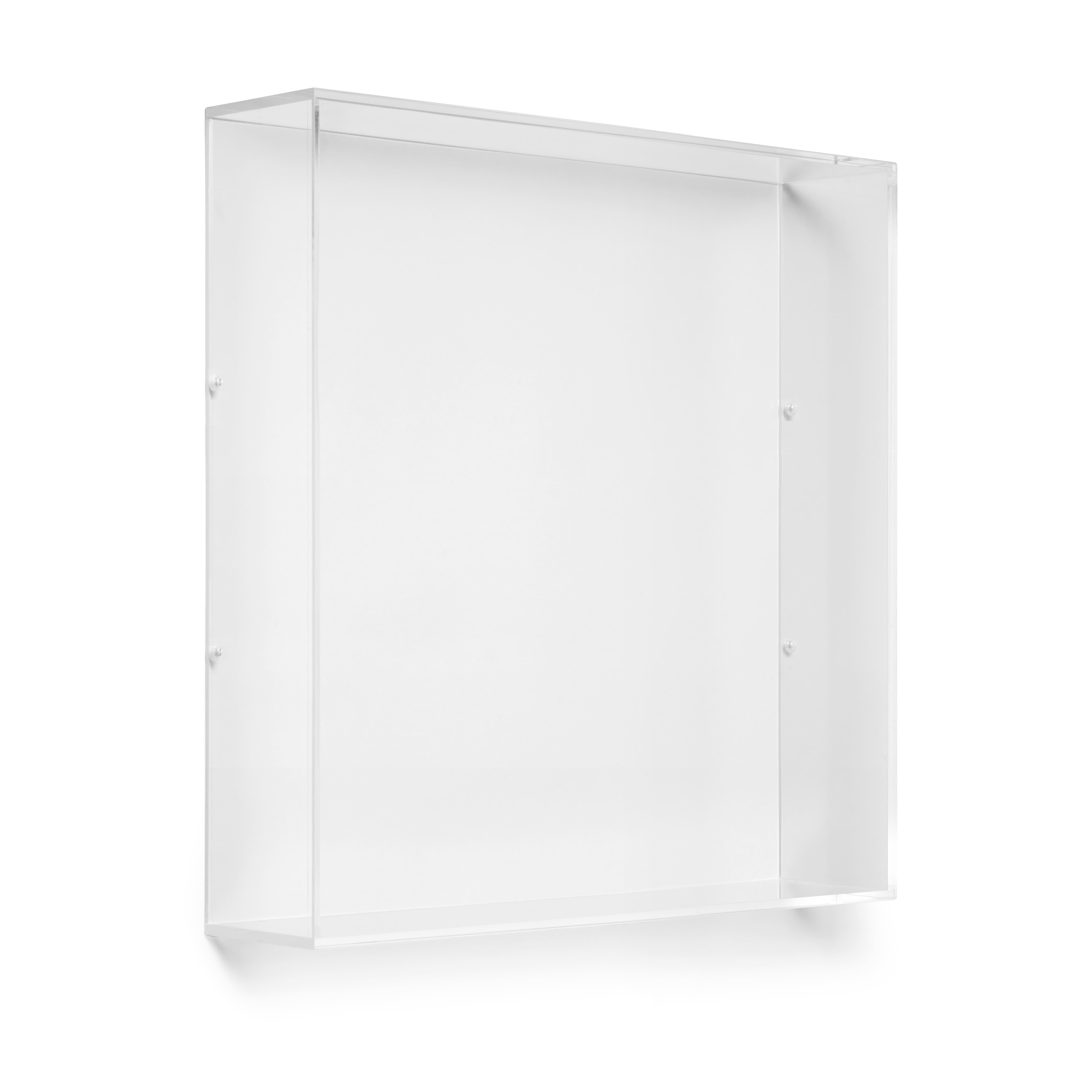 Wexel Art UV Grade Acrylic Backless Shadowbox Lid 3" Depth