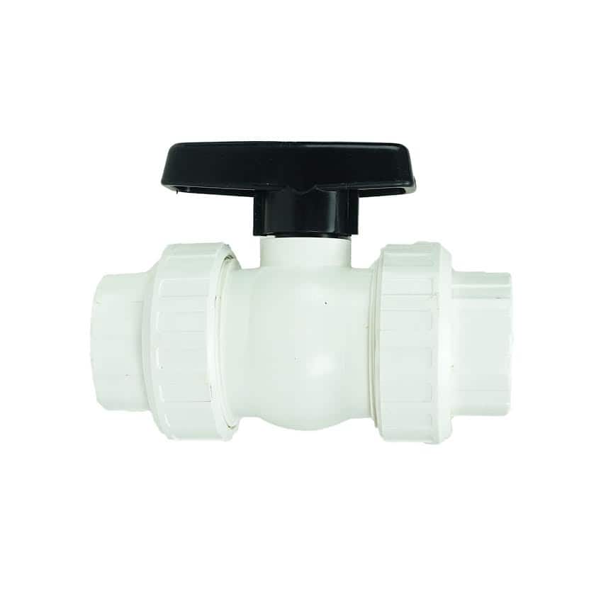 Swim Central 7" HydroTools Swimming Pool ABS Female Threaded Ball Valve