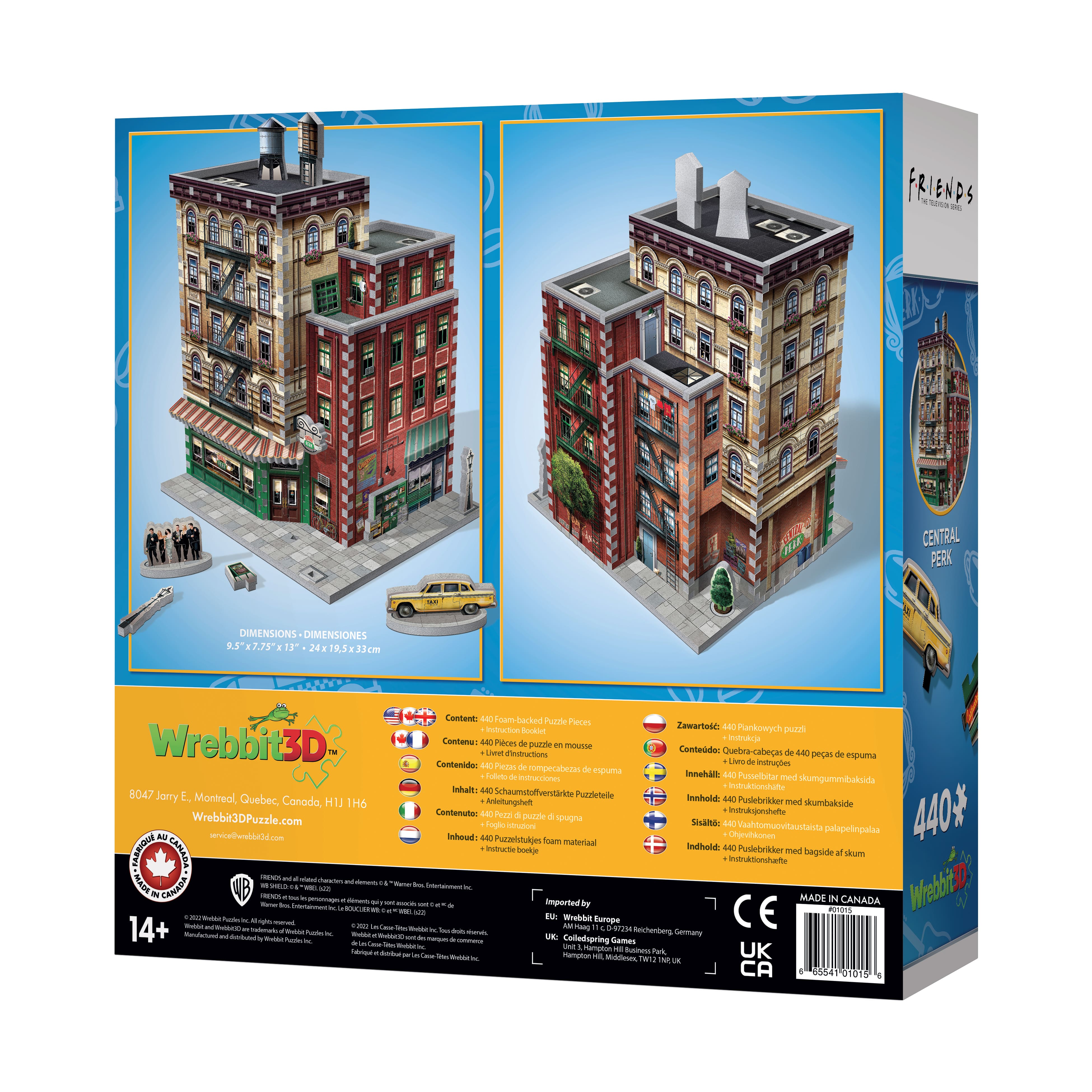 Friends - Central Perk 3D Jigsaw Puzzle: 440 Pcs