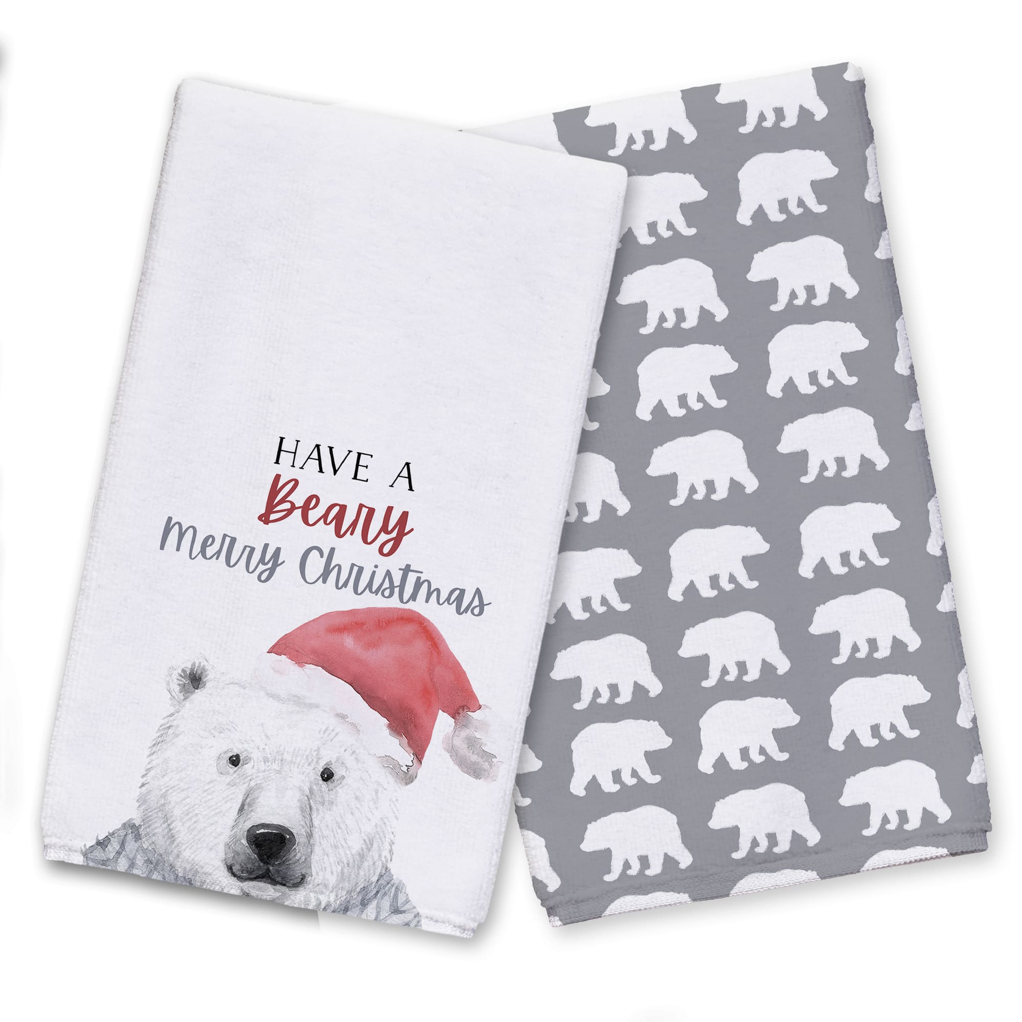 Have a Beary Merry Christmas Tea Towel Set