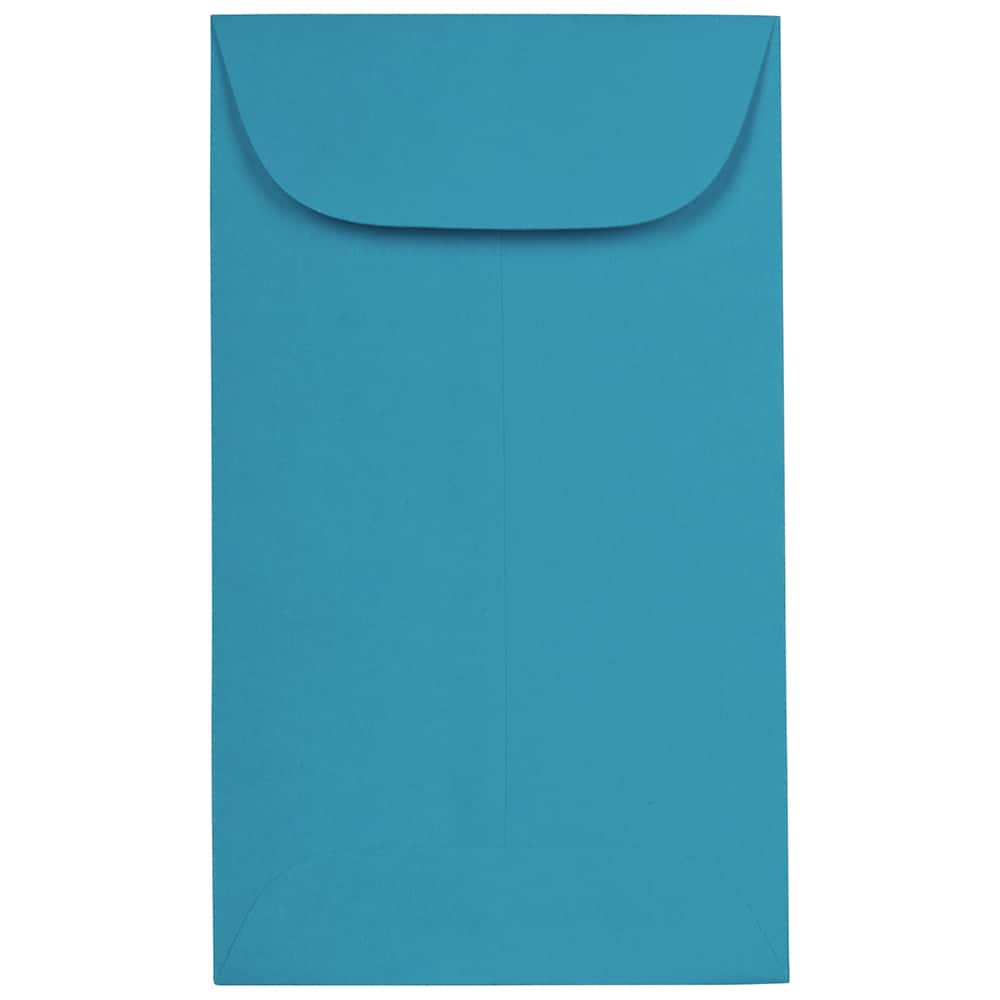 JAM Paper Colored #3 Coin Business Envelopes