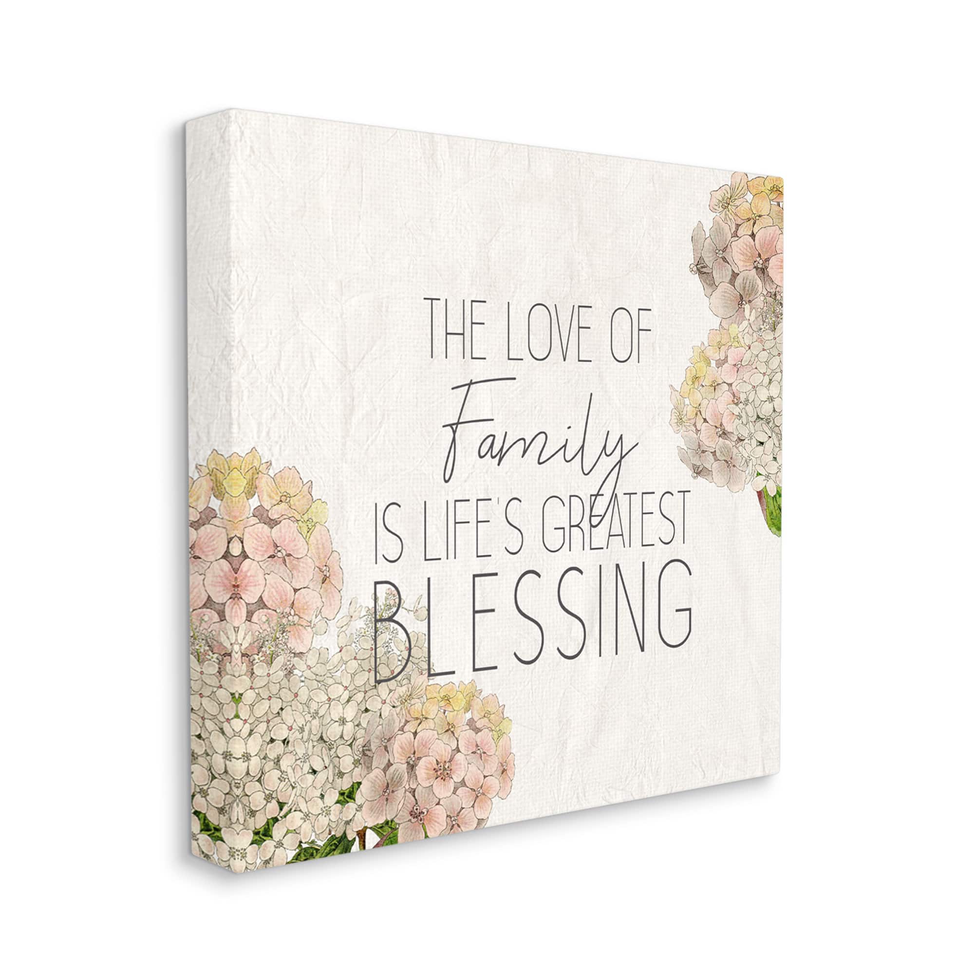 Stupell Industries Love Of Family Religious Canvas Wall Art