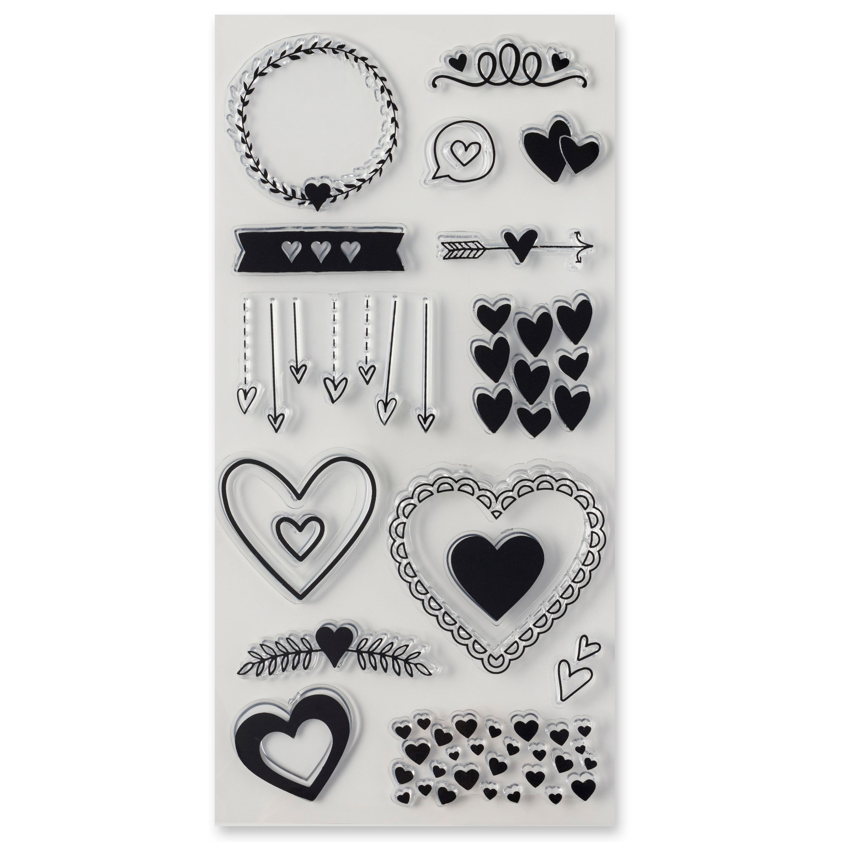 Hearts Clear Stamp Set by Recollections™