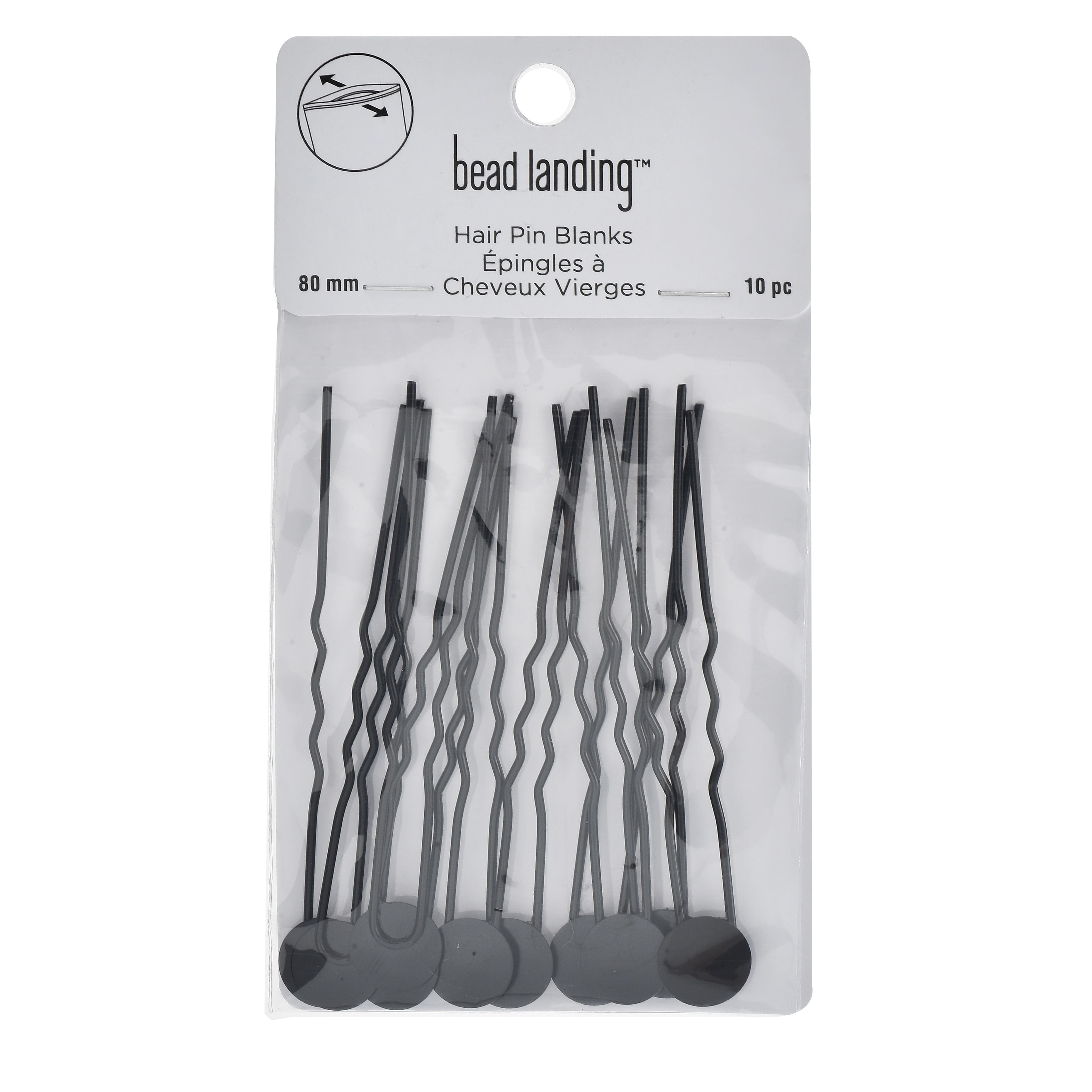 Hair Pins with 12mm Circle Blanks, 10ct. by Bead Landing&#x2122;