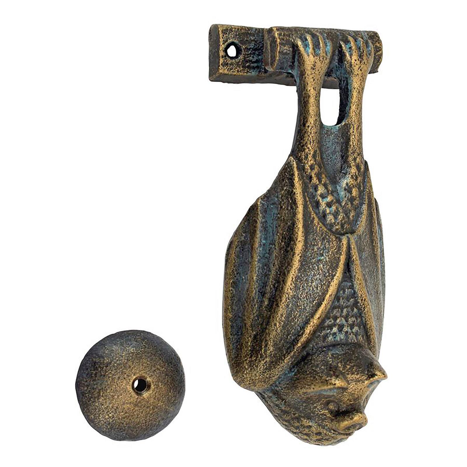 Design Toscano Vampire Bat Foundry Cast Iron Door Knocker