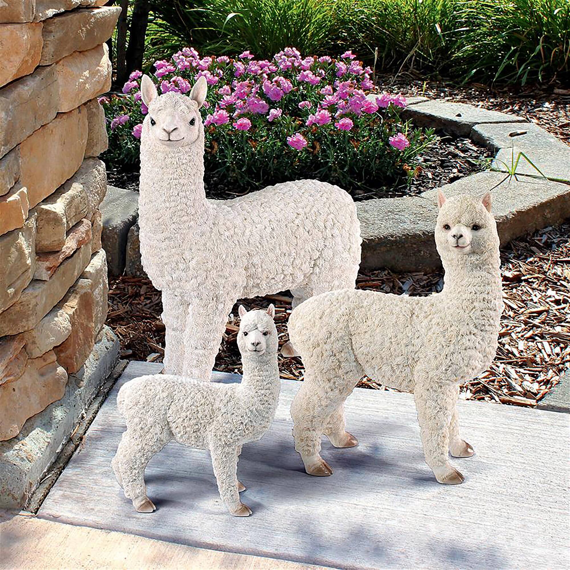 Design Toscano 18&#x22; Alpaca Garden Statue