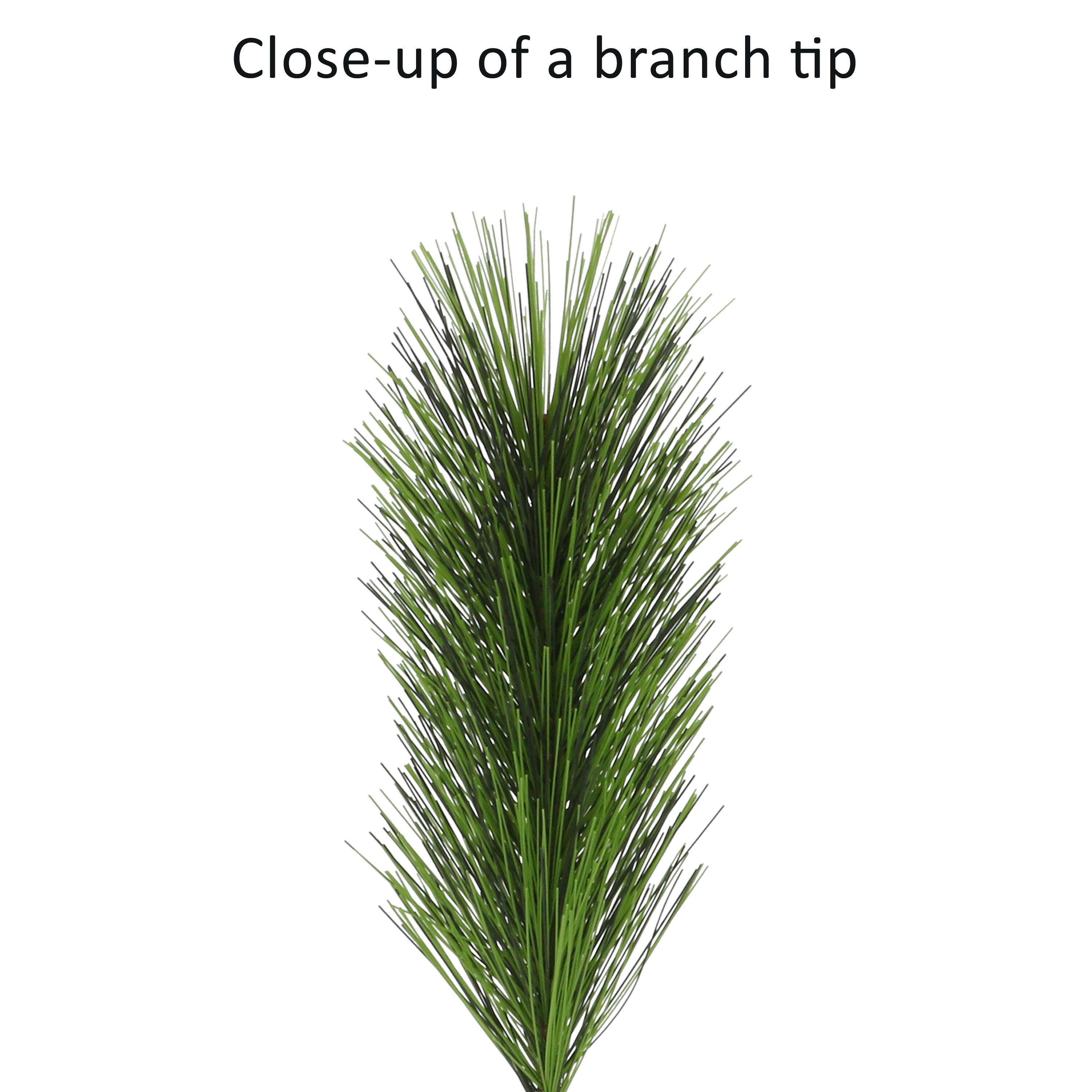 3.5ft. Pre-Lit Potted Artificial Christmas Tree, Clear Lights