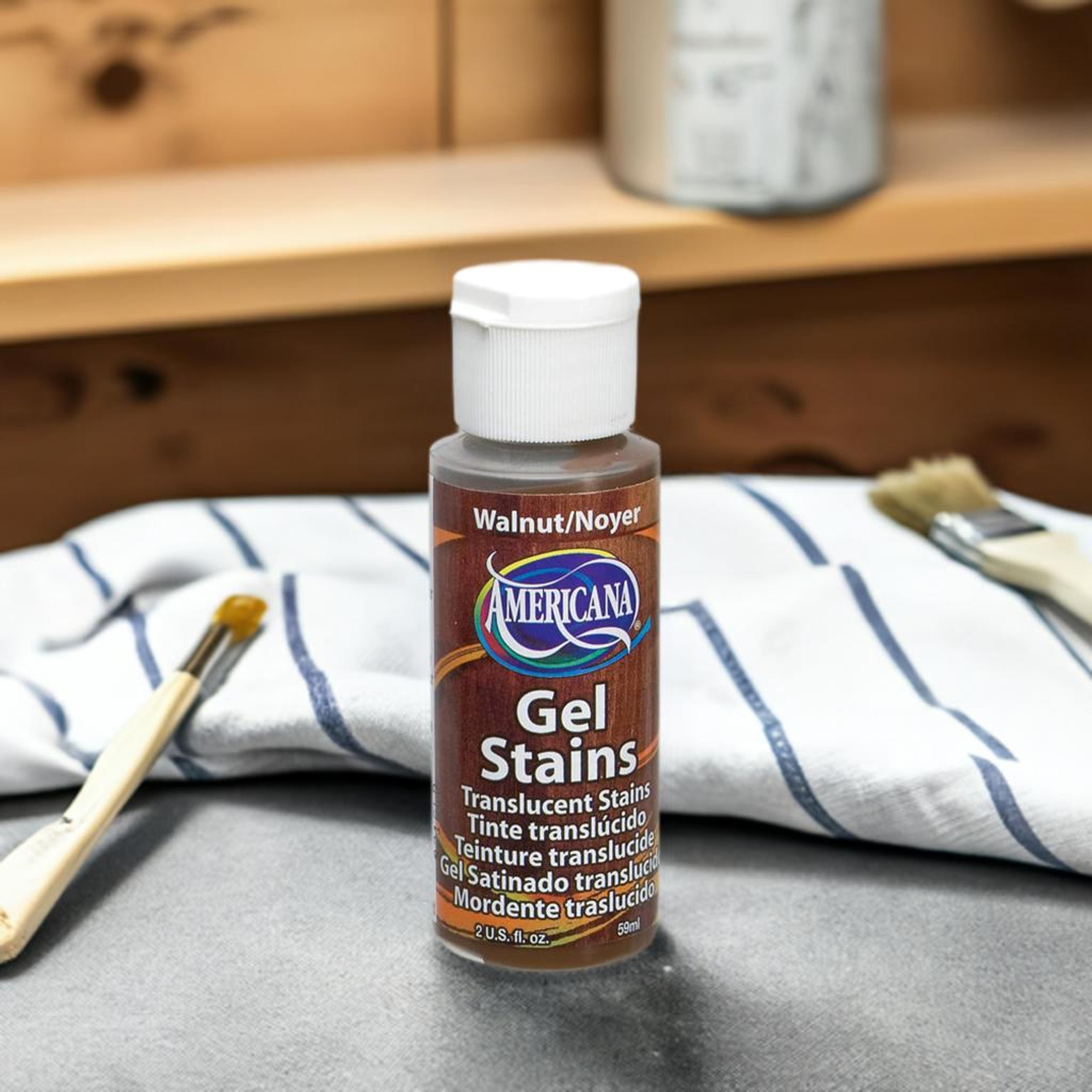 DecoArt® Americana Walnut Gel Stains, 2oz.