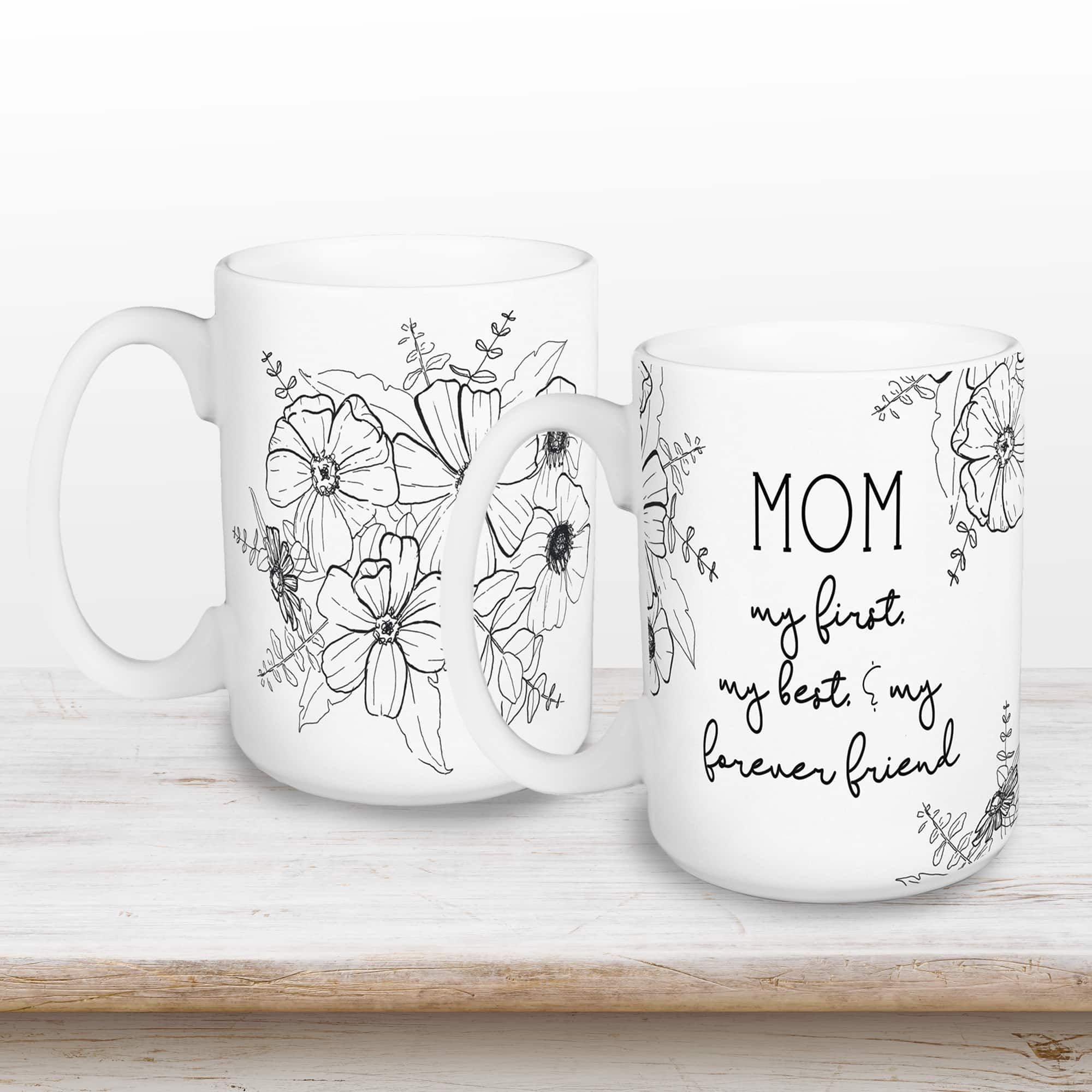 15oz. Best Mom Ever Mug Set, 2ct.