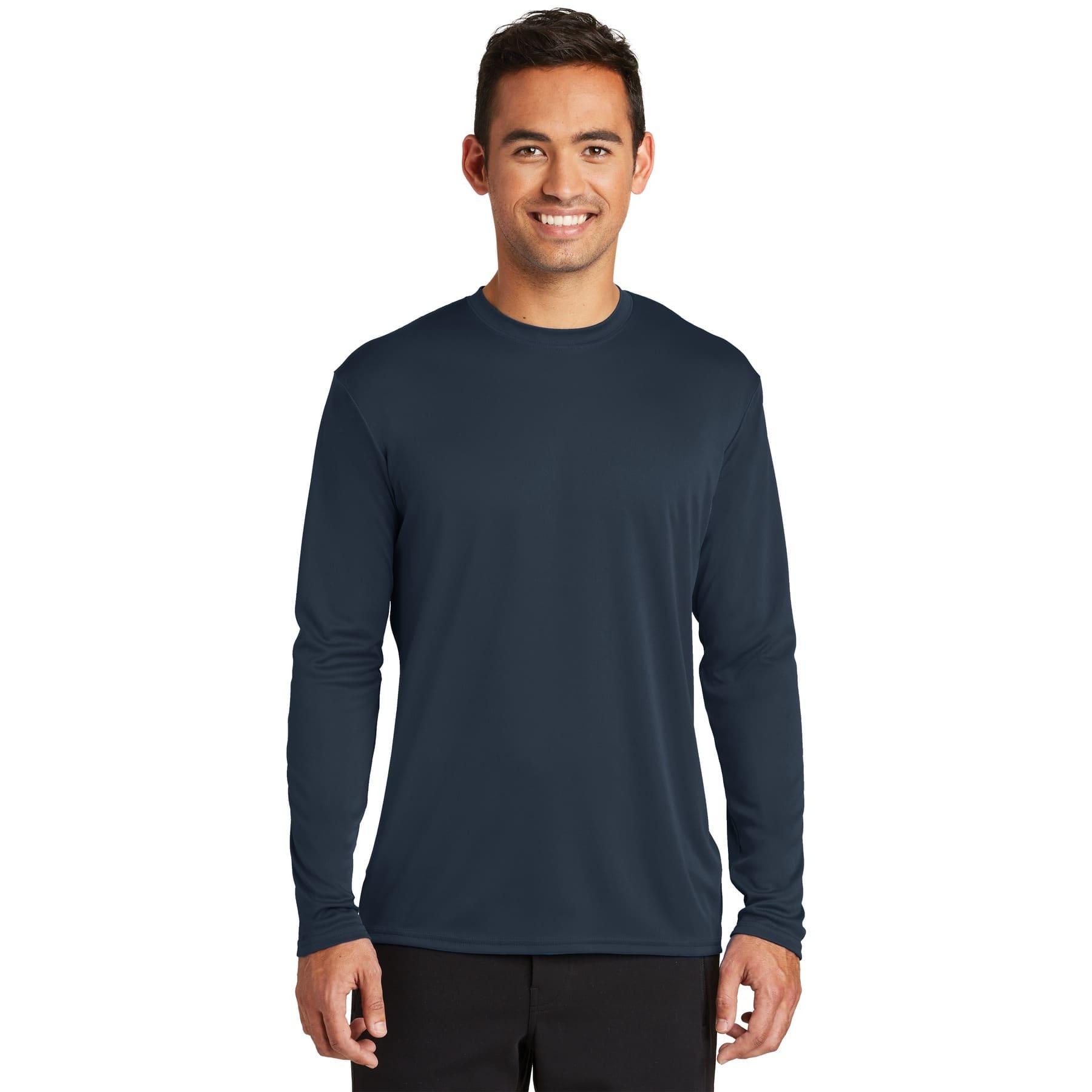 Port & Company® Long Sleeve Performance Men's Tee