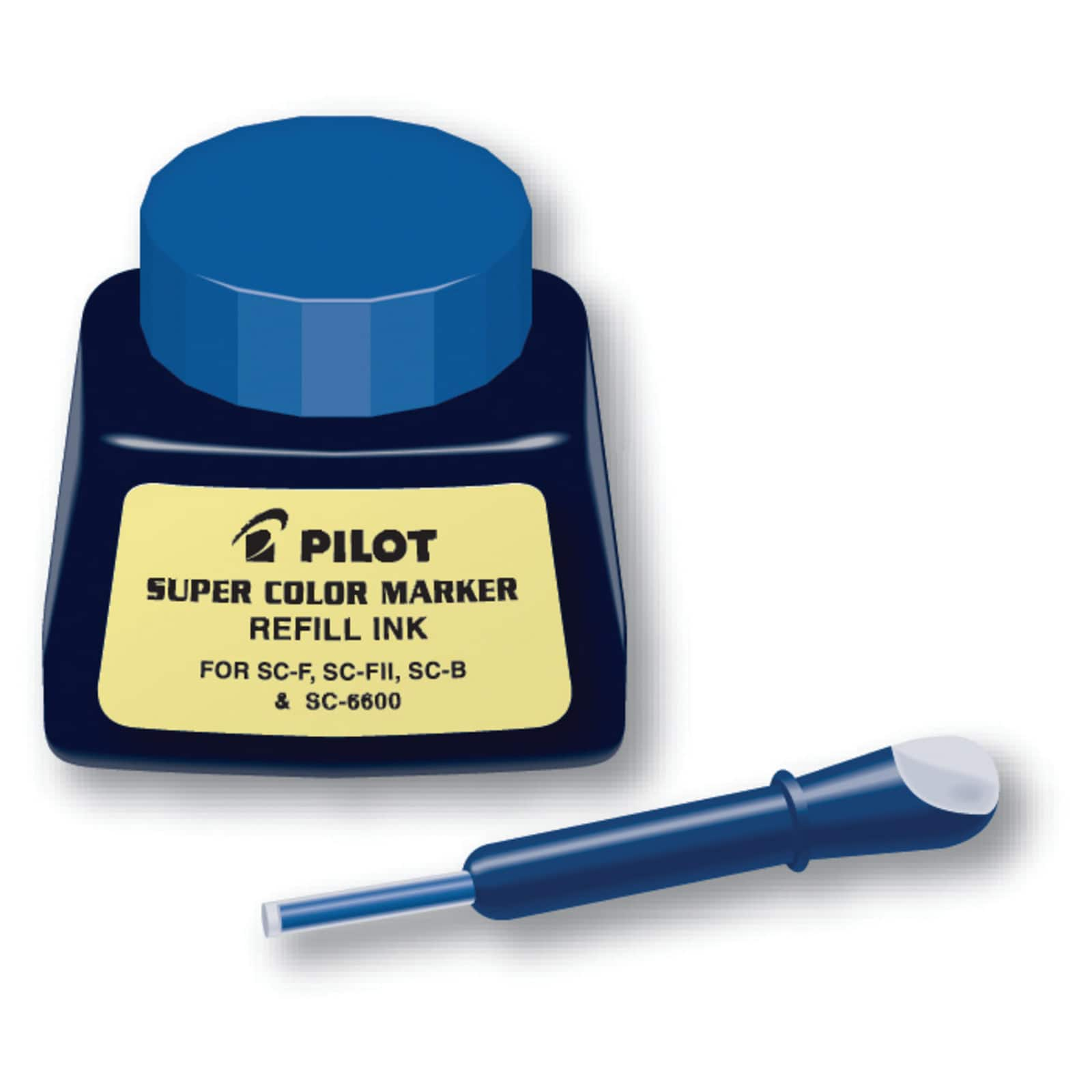 Pilot&#xAE; Super Color Permanent Marker Ink Refill