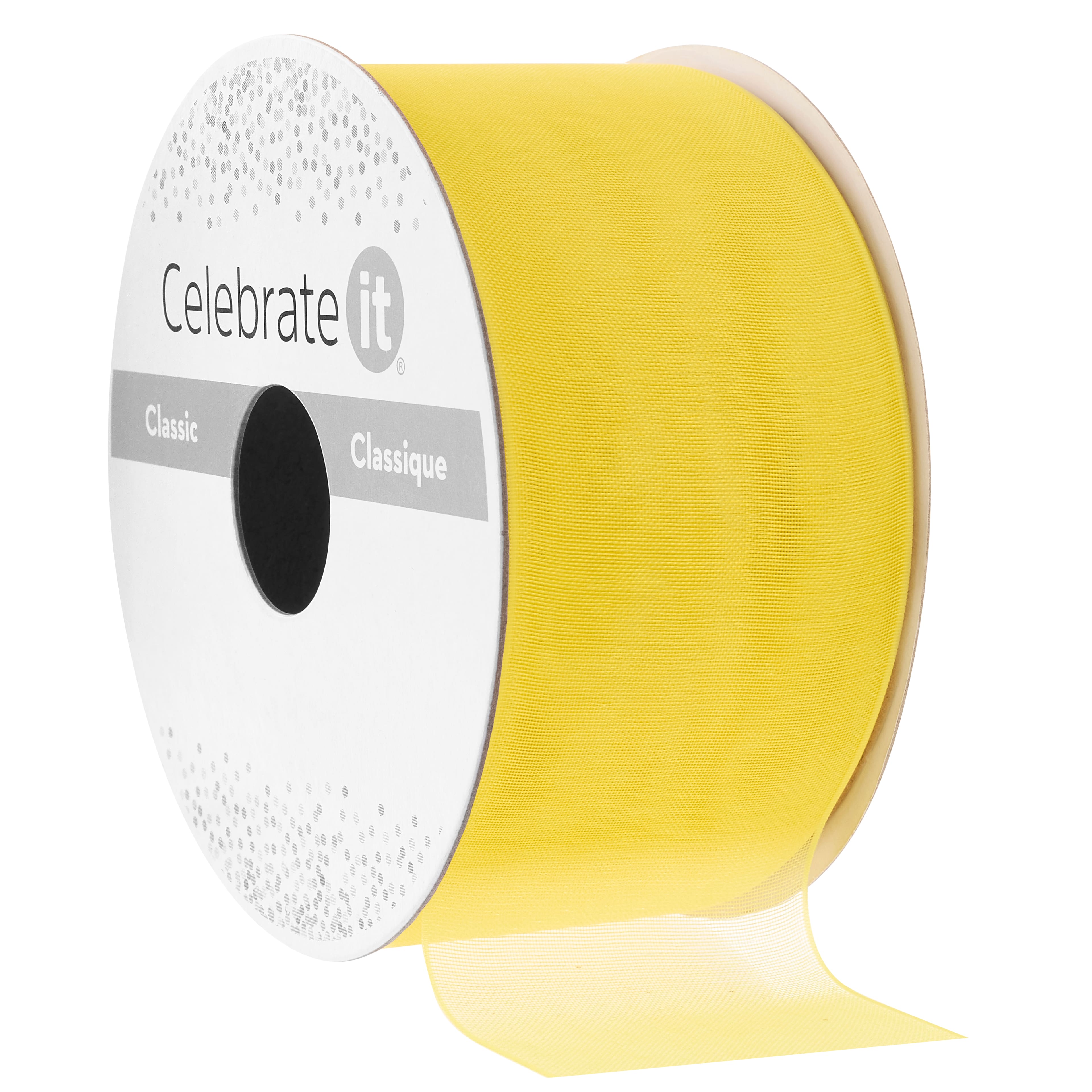 1.5&#x22; x 3yd. Organza Ribbon by Celebrate It&#xAE; Classic