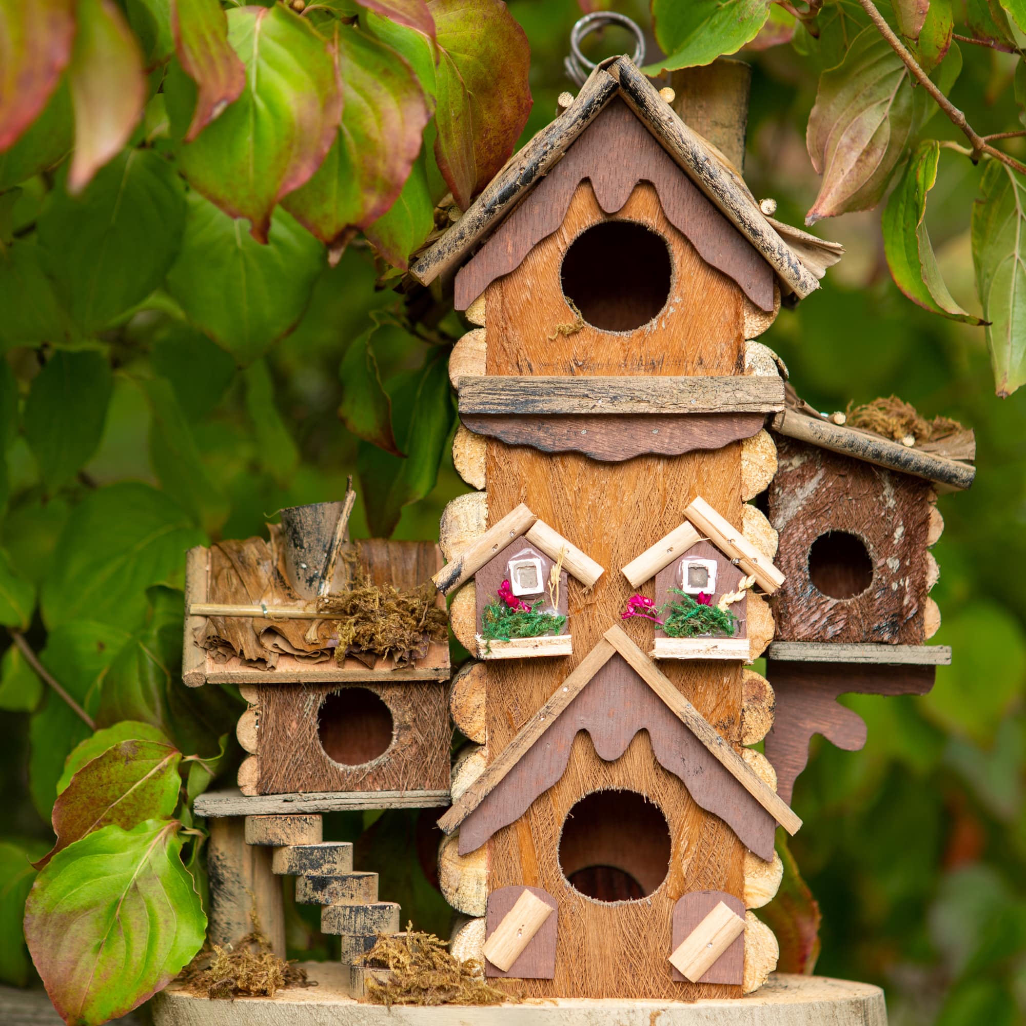 Birdhouse Gingerbread Style FREE SHIPPING 
