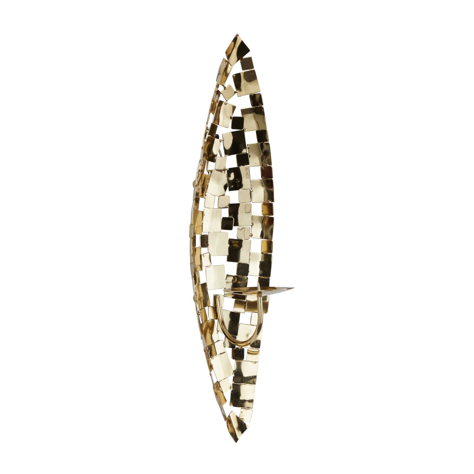 20" Gold Contemporary Wall Sconce