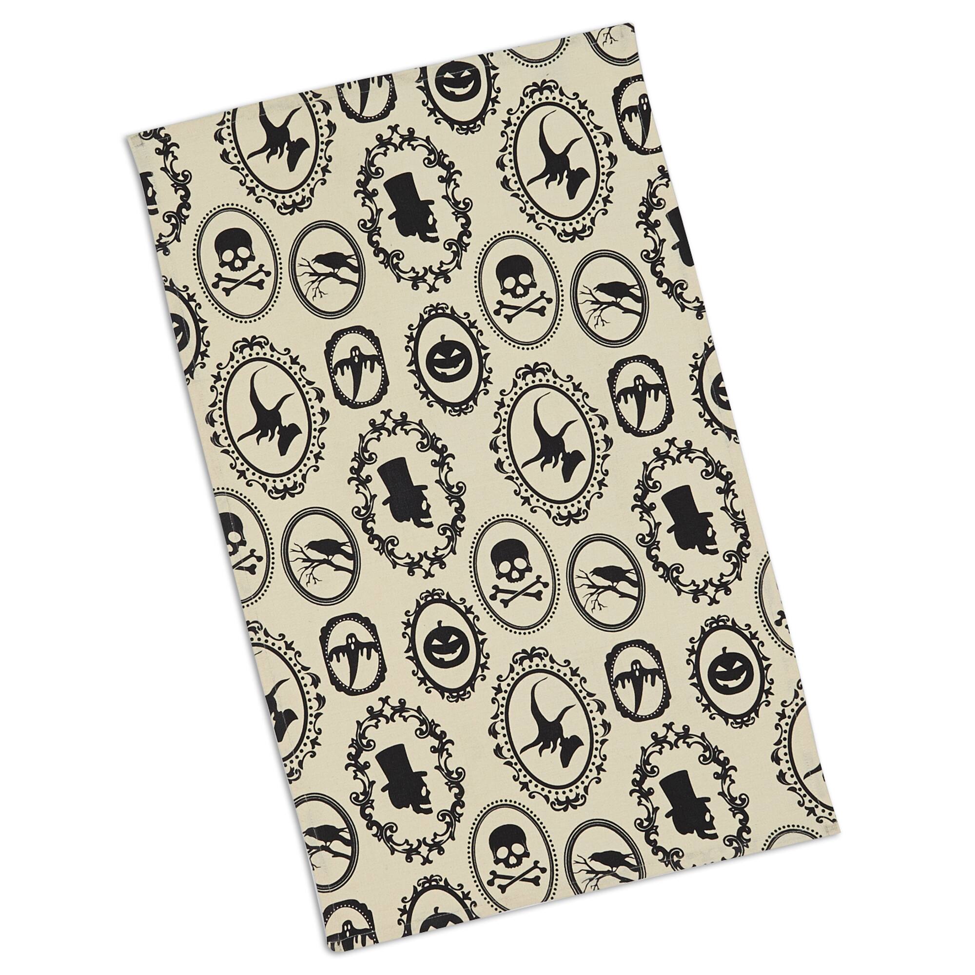 DII&#xAE; Mixed Hocus Pocus Printed Dishtowels, 3ct.