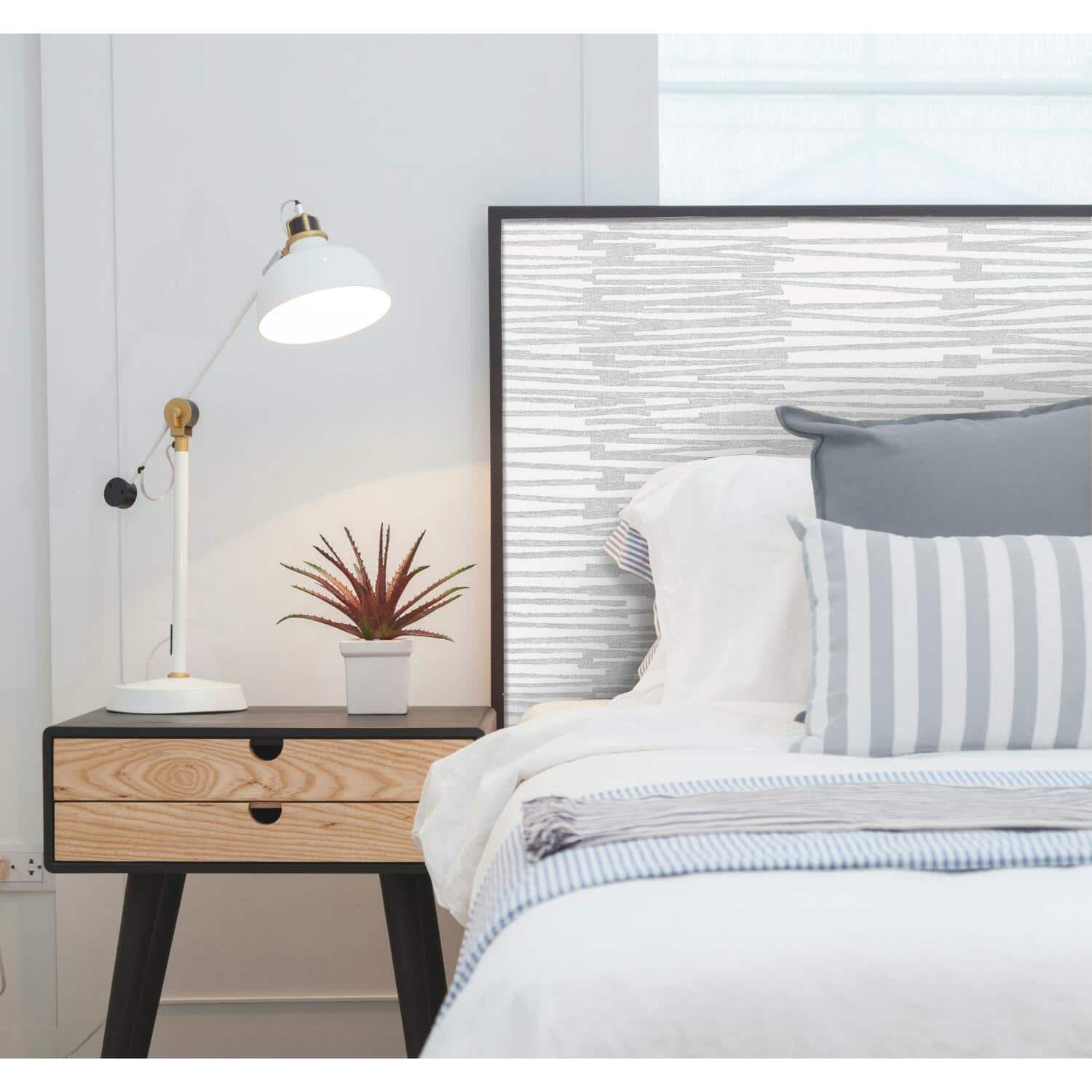 RoomMates Burundi Thatch Peel & Stick Wallpaper