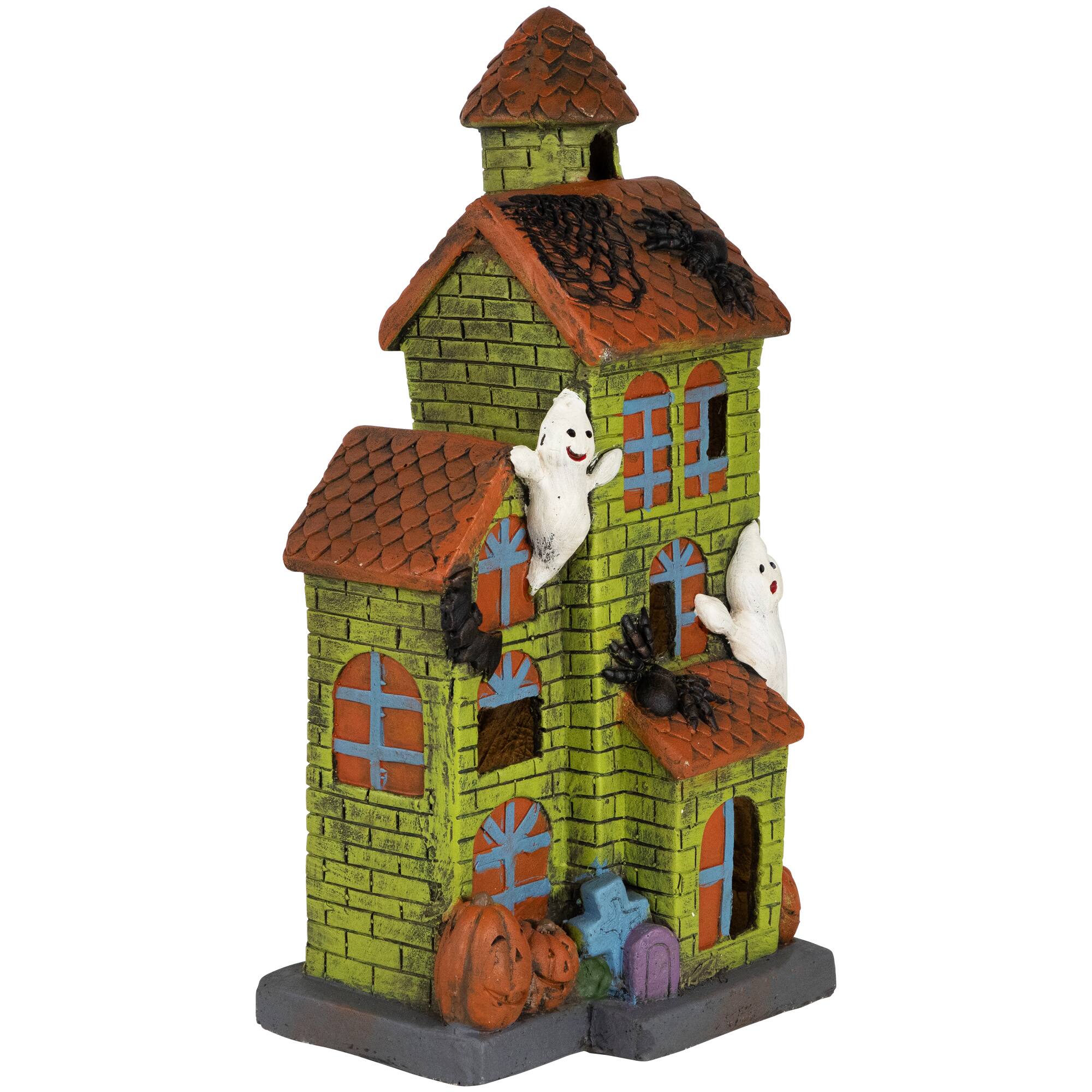 20&#x22; LED Ghostly Haunted House Halloween Decoration