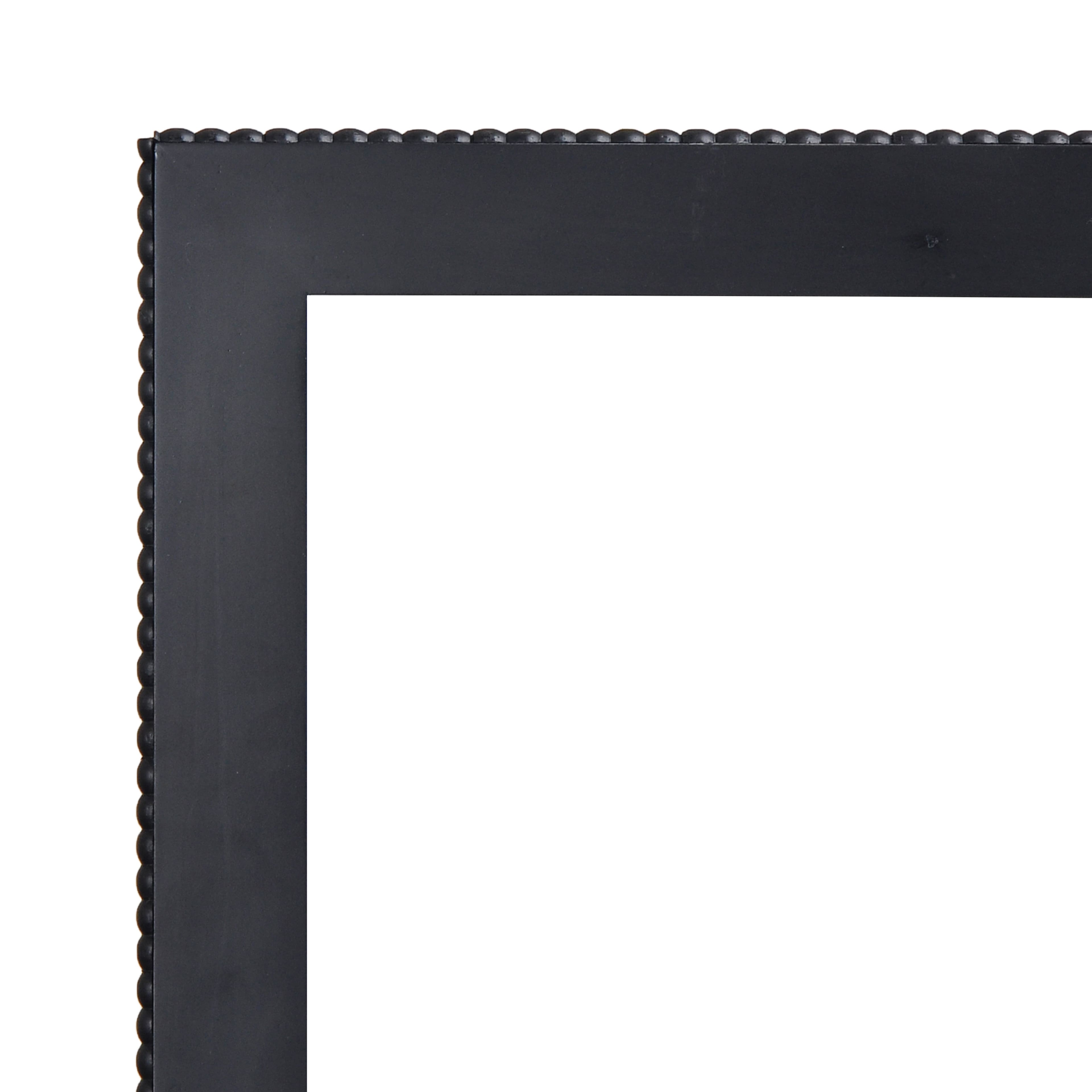 Home Black with Beaded Edge Wood Wall Frame by Studio D&#xE9;cor&#xAE;
