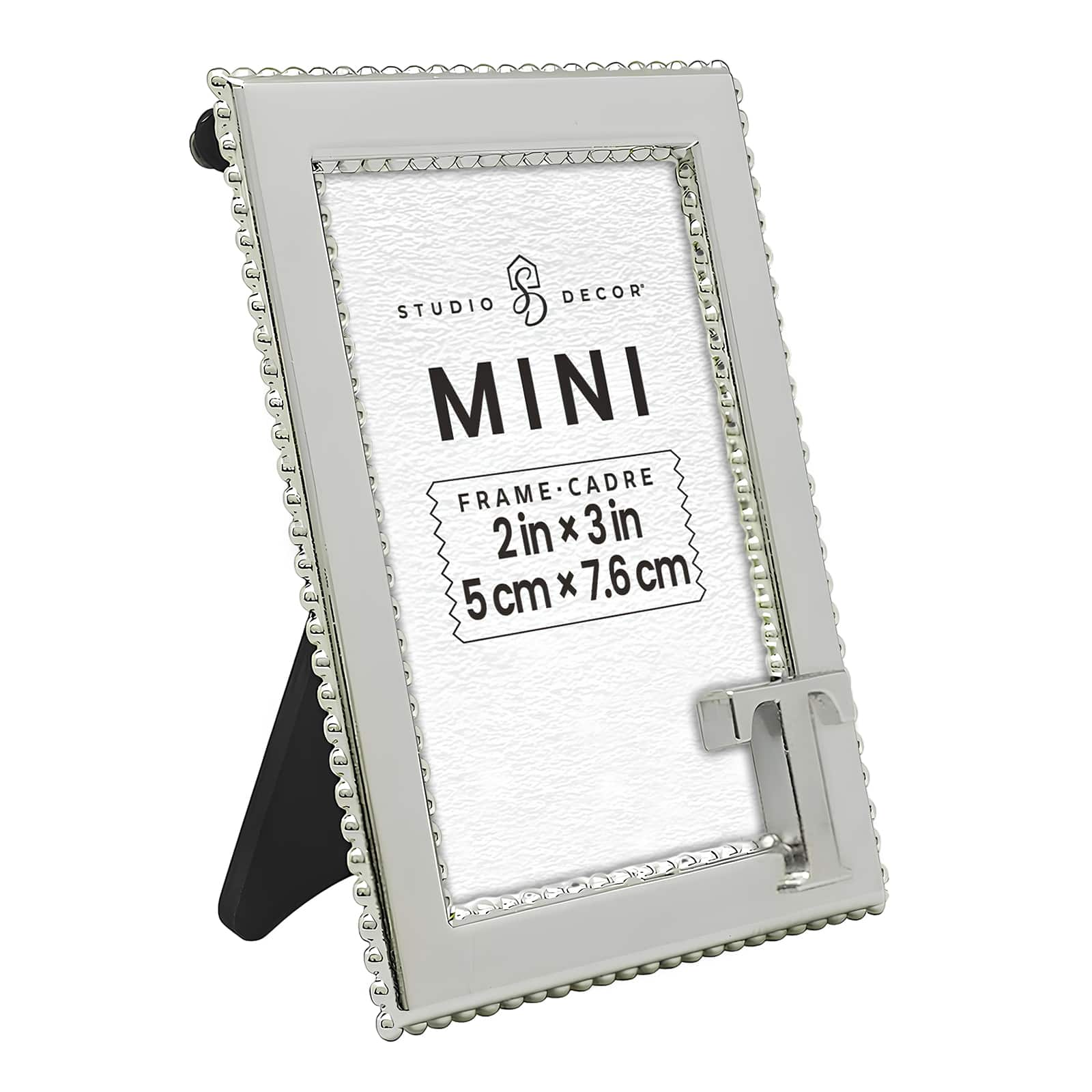 Mini Silver T Frame by Studio D&#xE9;cor&#xAE;