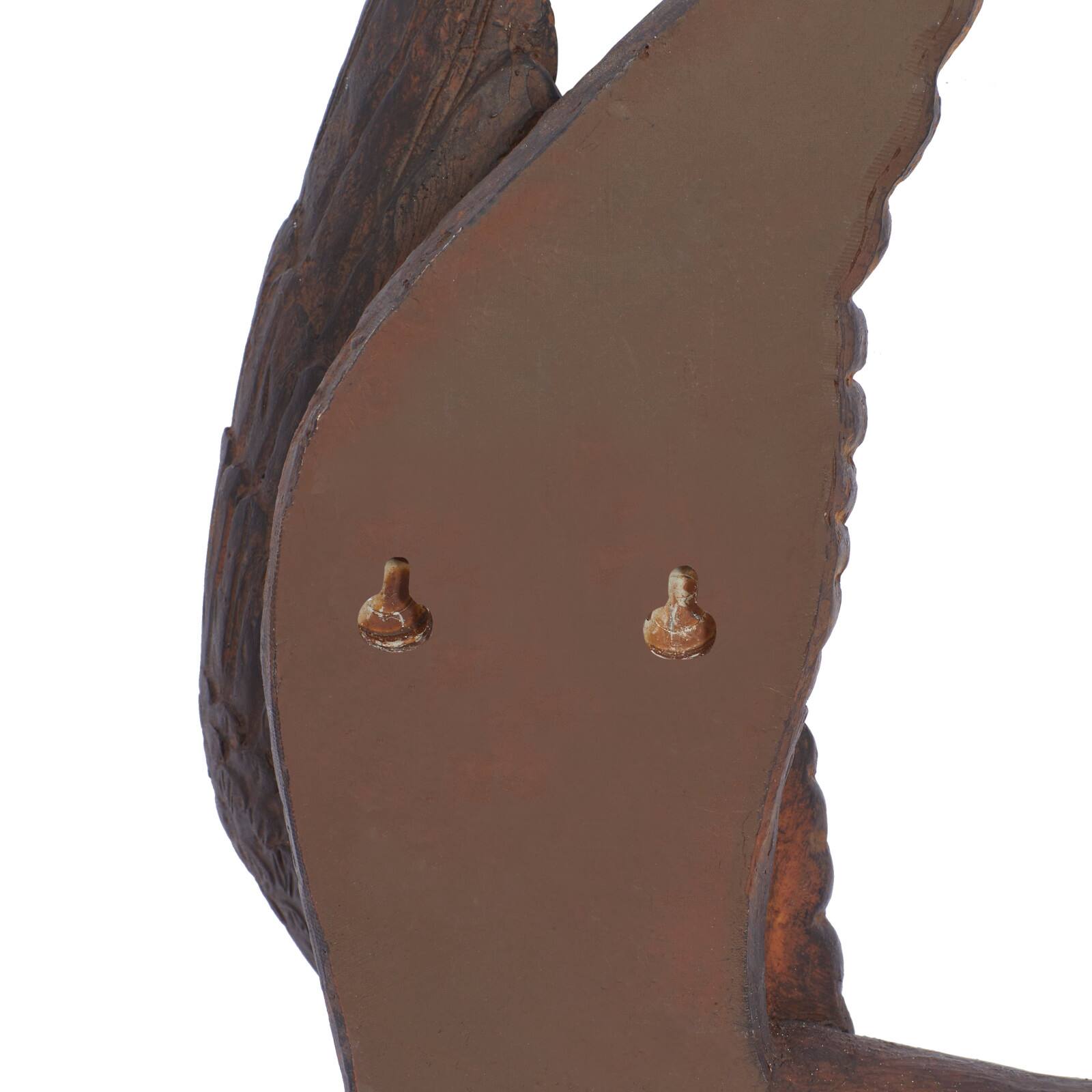 Brown Metal Farmhouse Birds Wall Decor Set