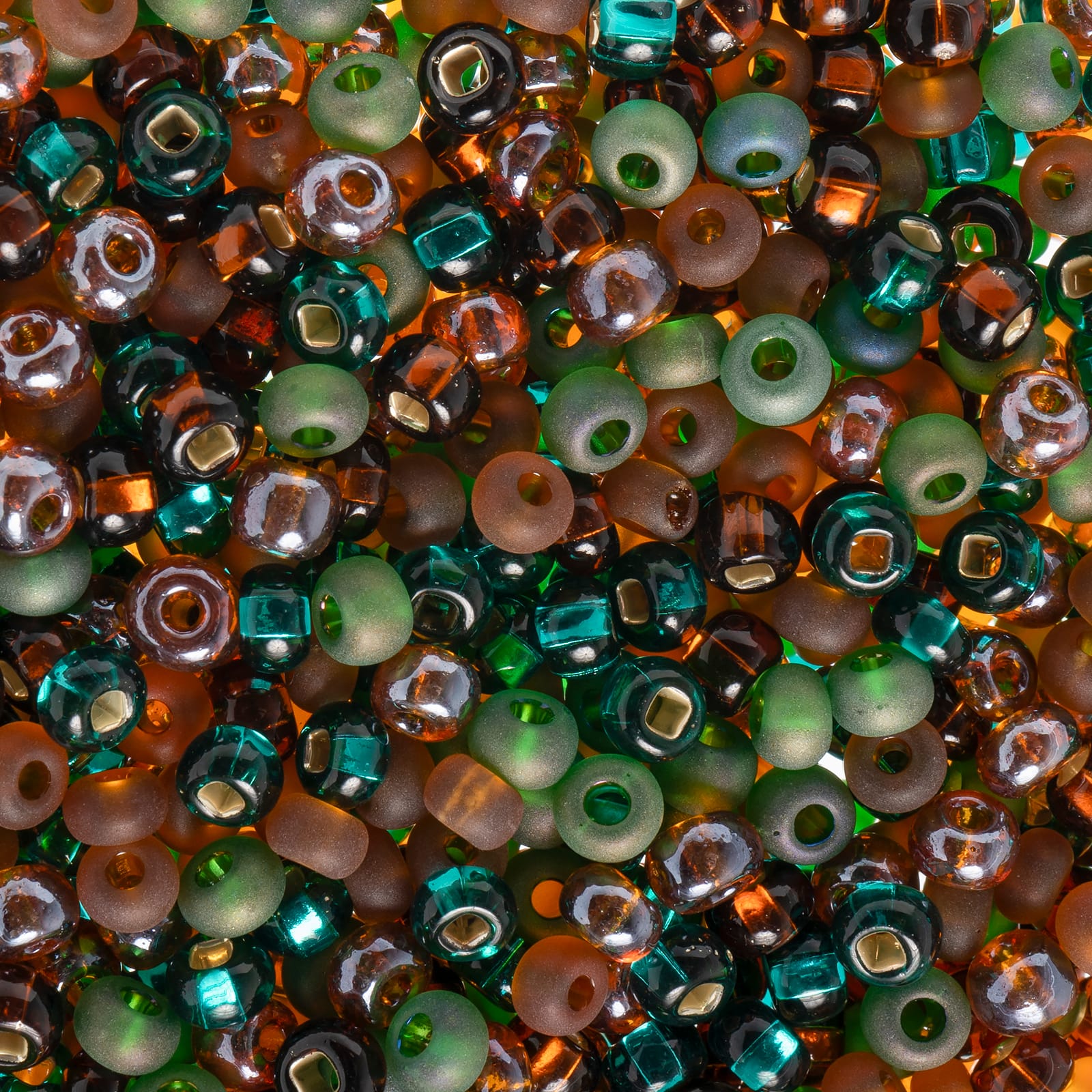 John Bead 6/0 Czech Glass Seed Beads, 23g