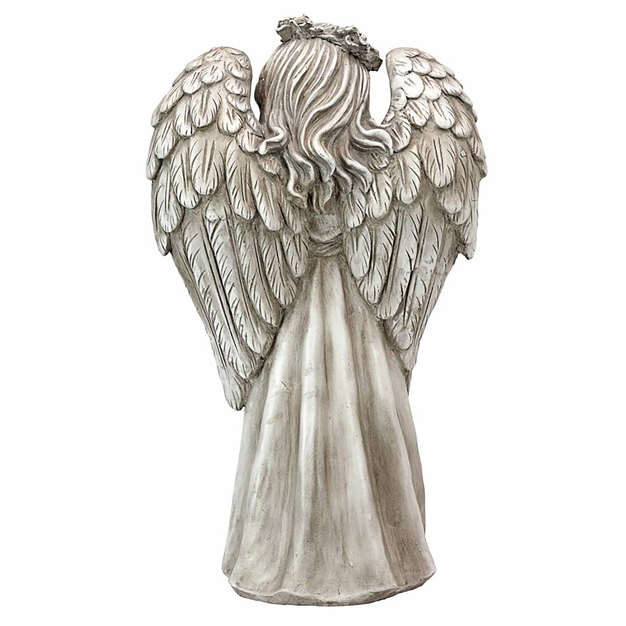 Design Toscano 20" Divine Messenger Memorial Garden Angel Statue