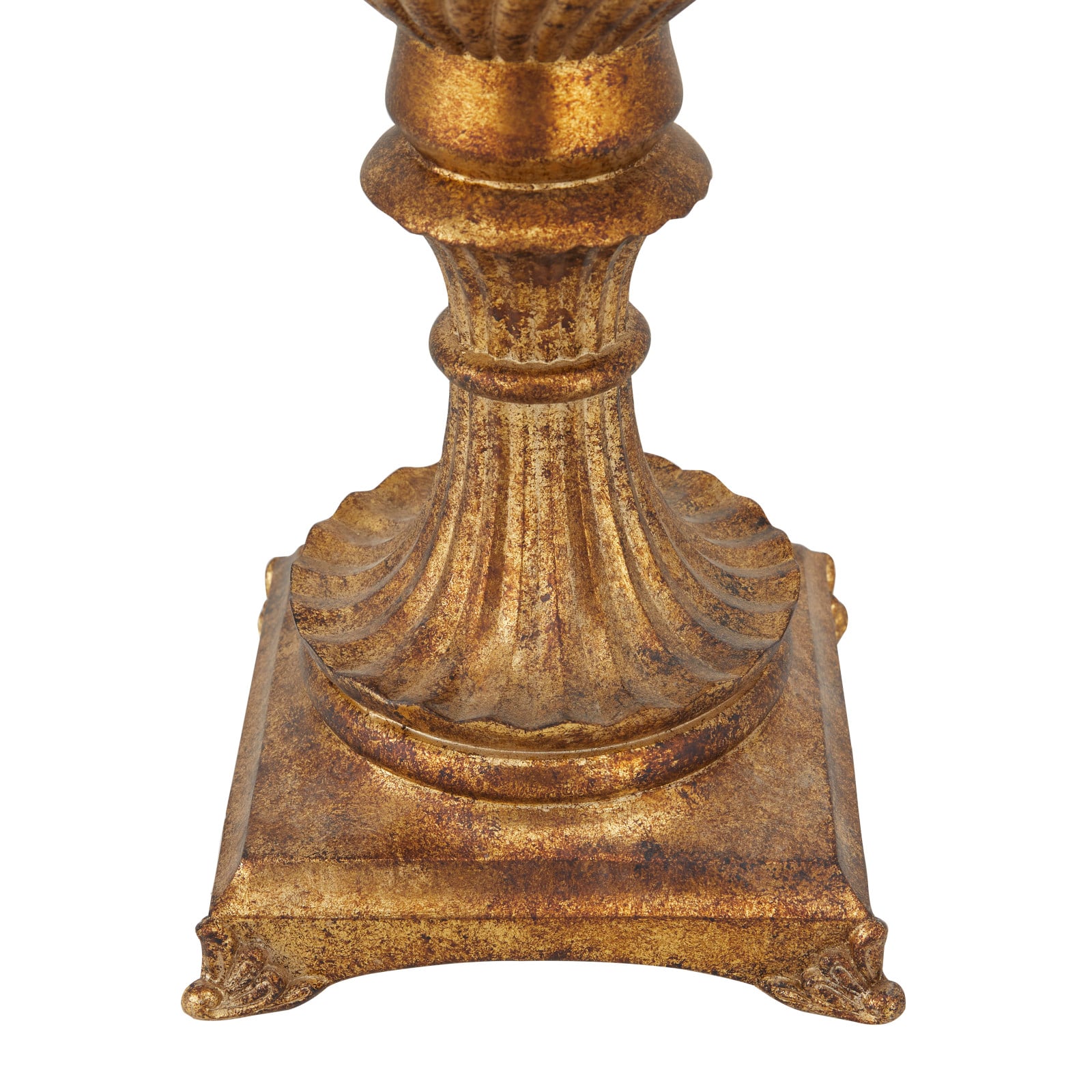 Gold Polystone Traditional Vase, 22&#x22; x 10&#x22; x 10&#x22;