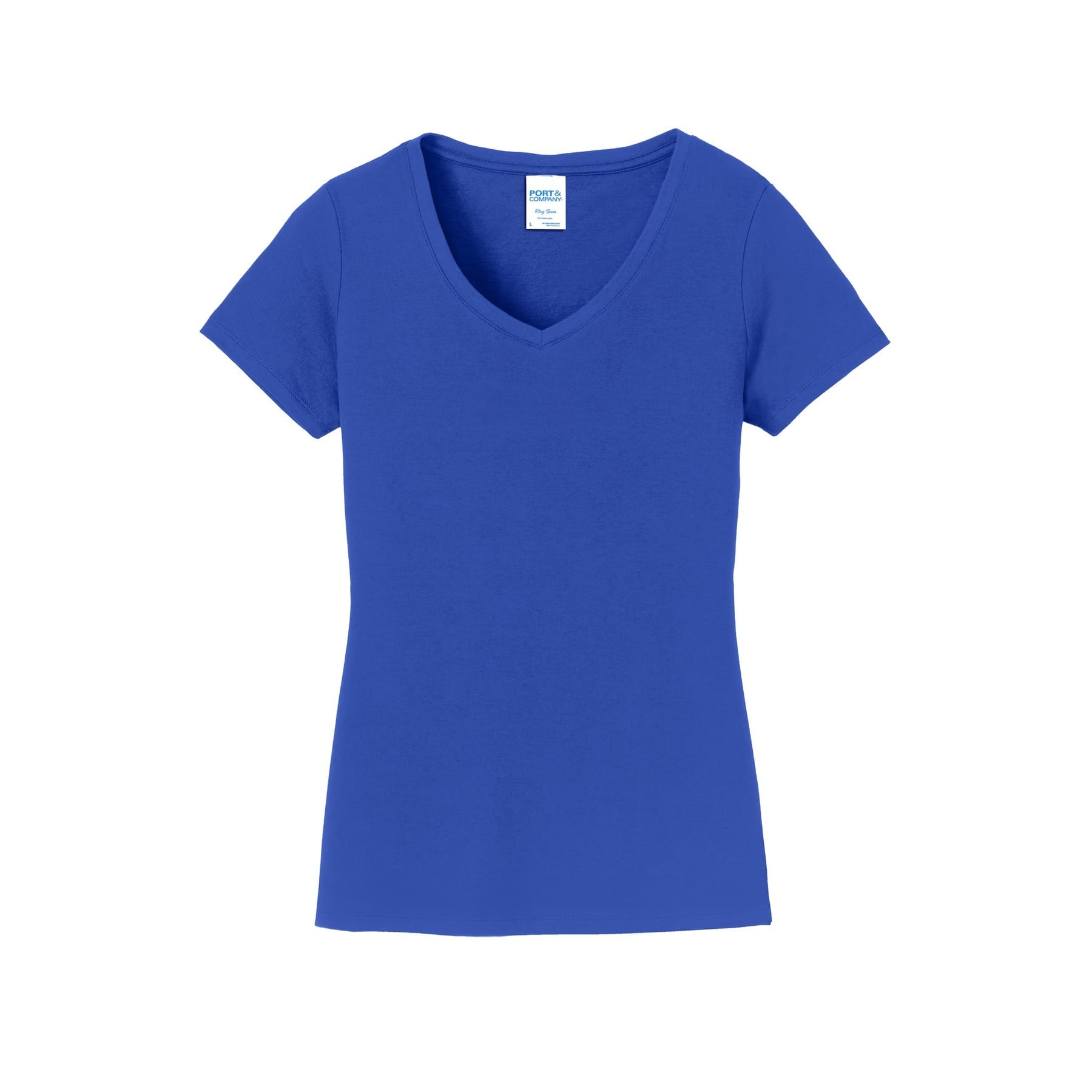 Port &#x26; Company&#xAE; Fan Favorite&#x2122; Ladies V-Neck T-Shirt