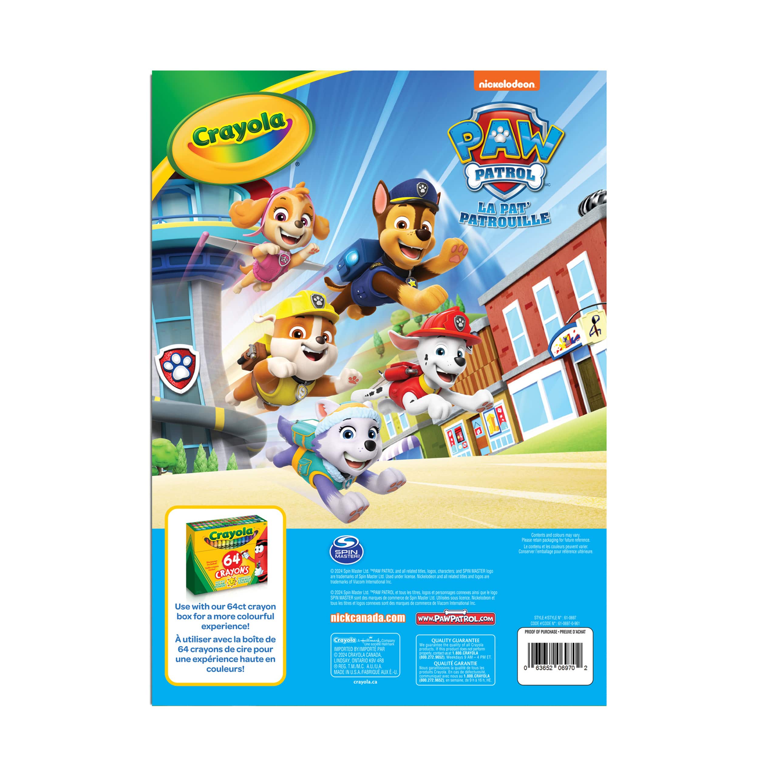 Crayola® PAW Patrol™ Colouring Book