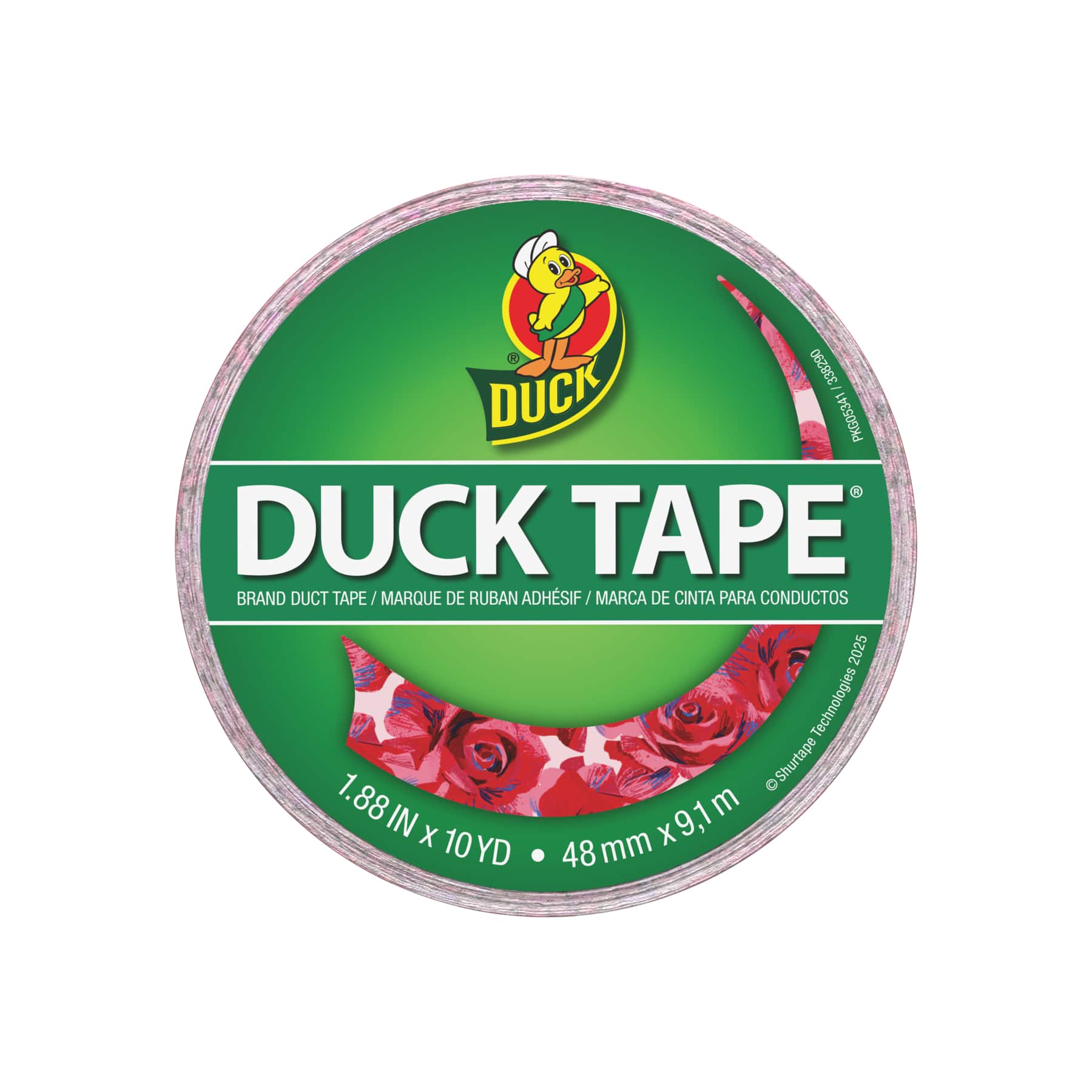 Ruban adhésif imprimé rose de Duck Tape, 9,1 m