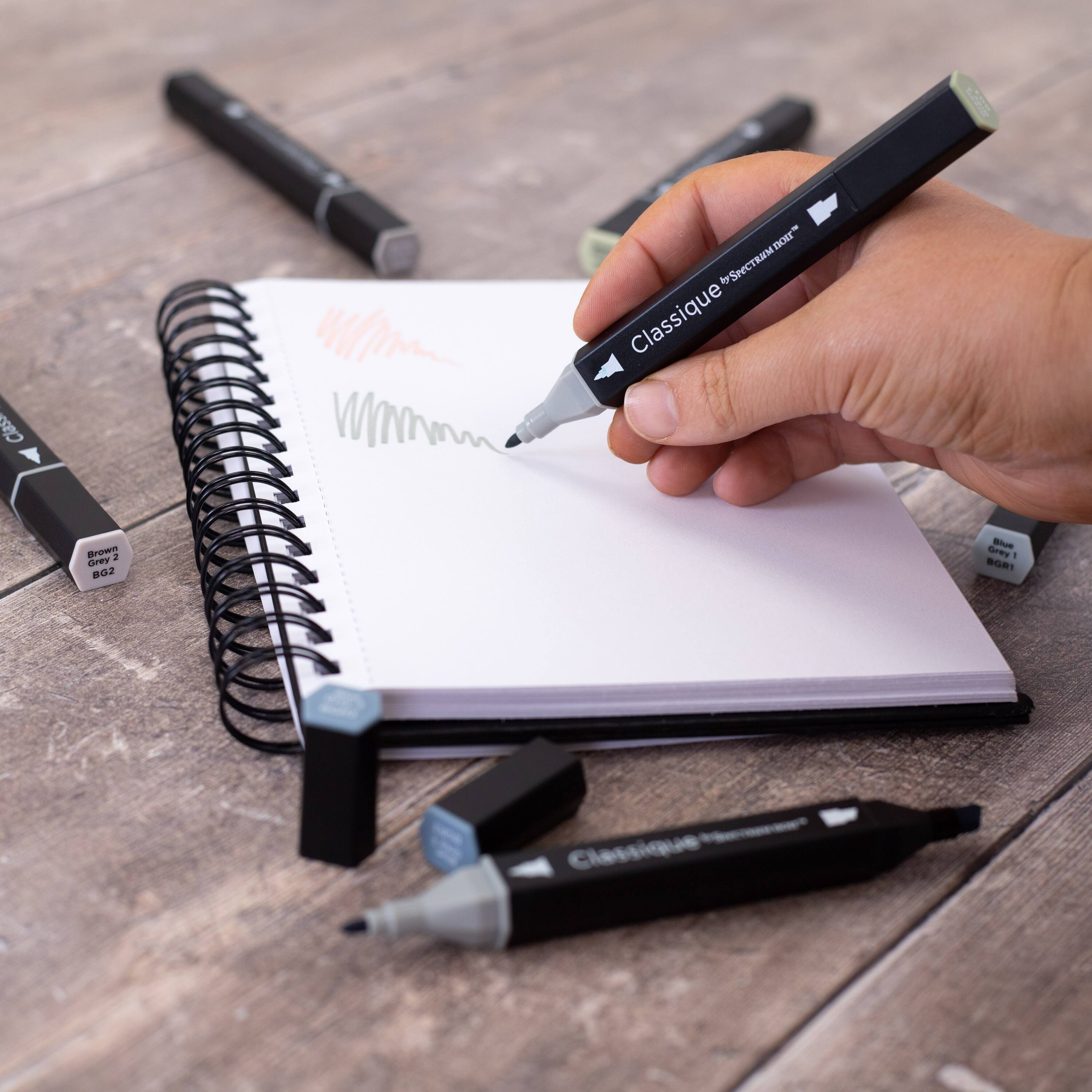 Spectrum Noir™ Classique Neutral Dual Tip Marker Set