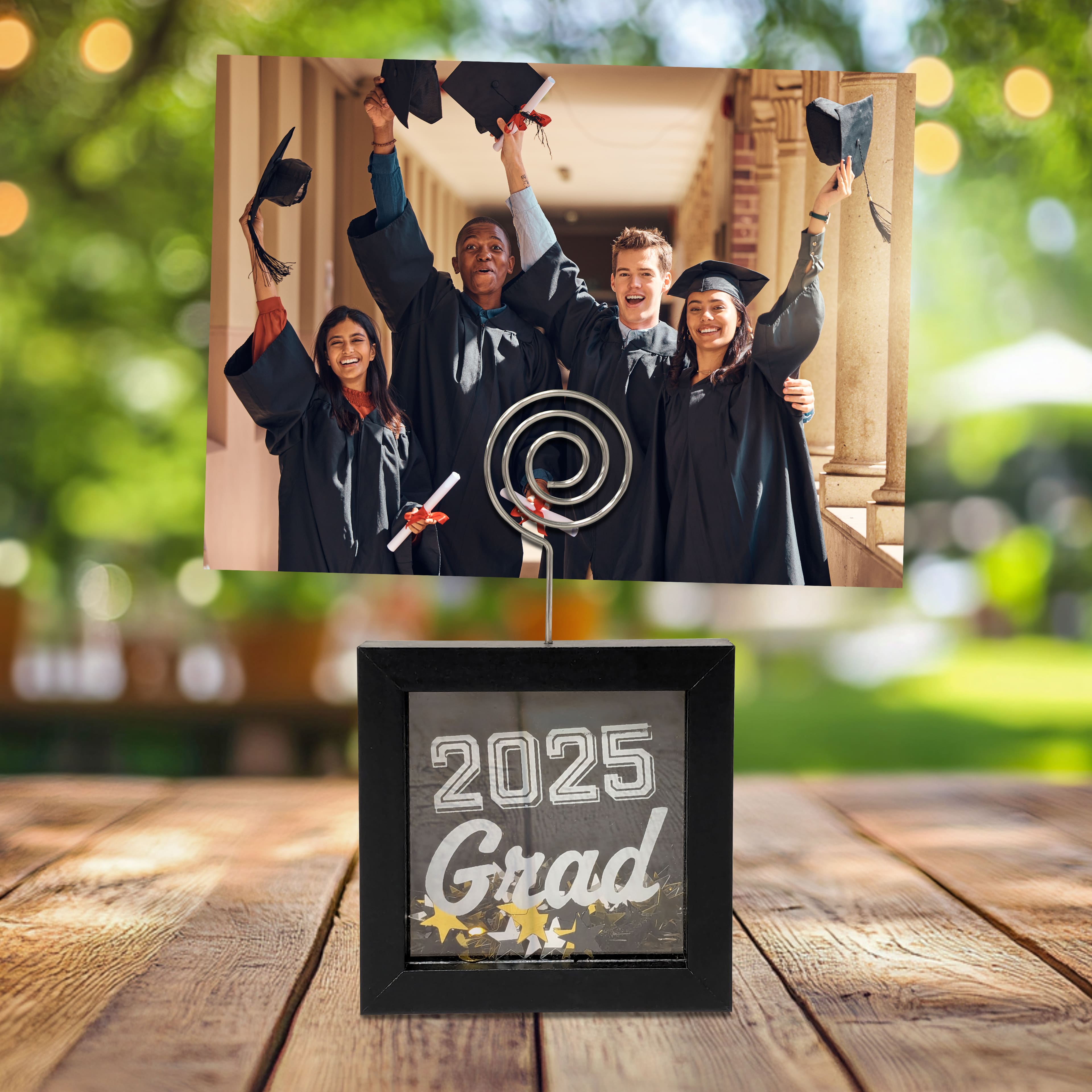 Graduation&#x2122; 5&#x22; 2025 Grad Block Photo Clip Frame by Studio D&#xE9;cor&#xAE;