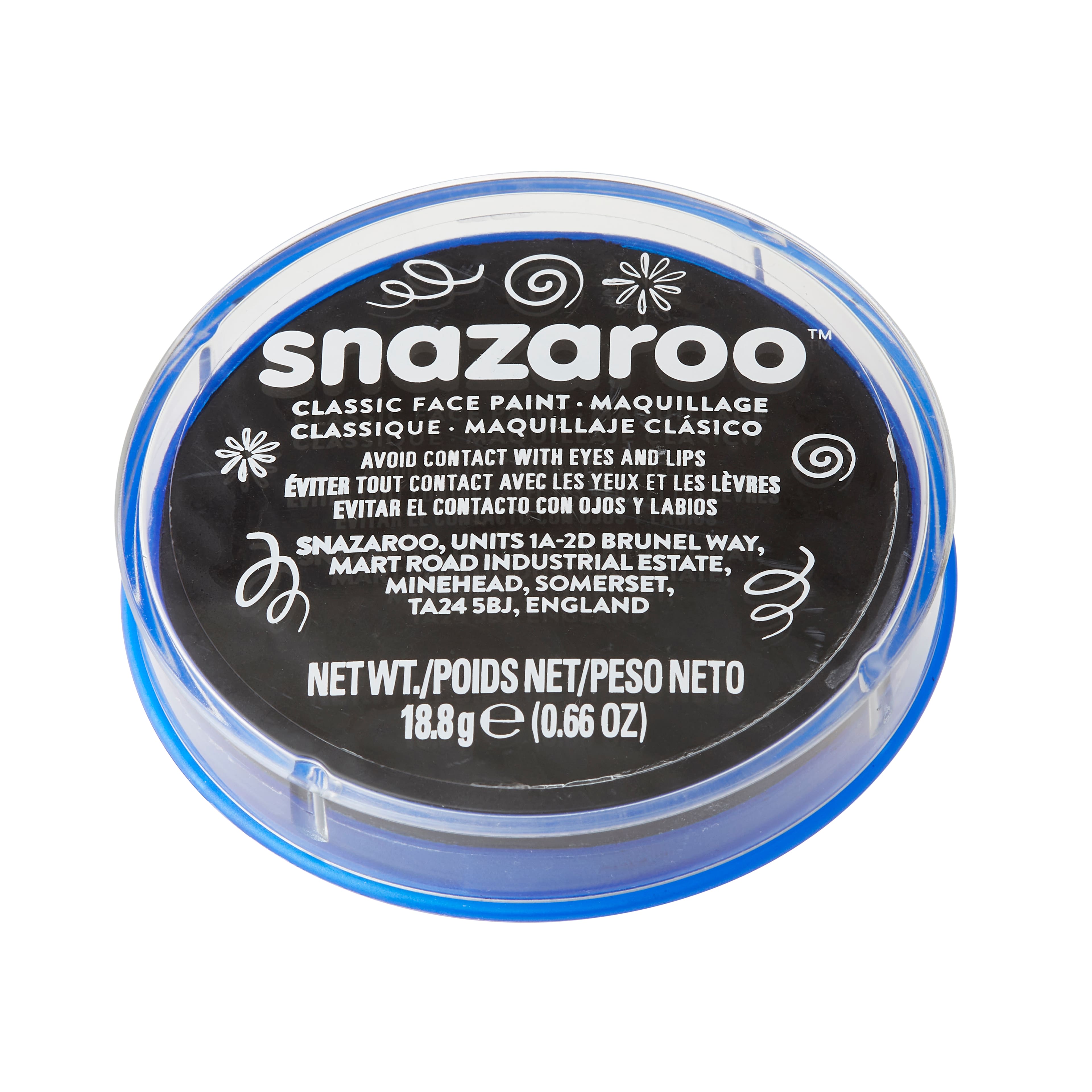 Snazaroo Face Paint 18ml Black