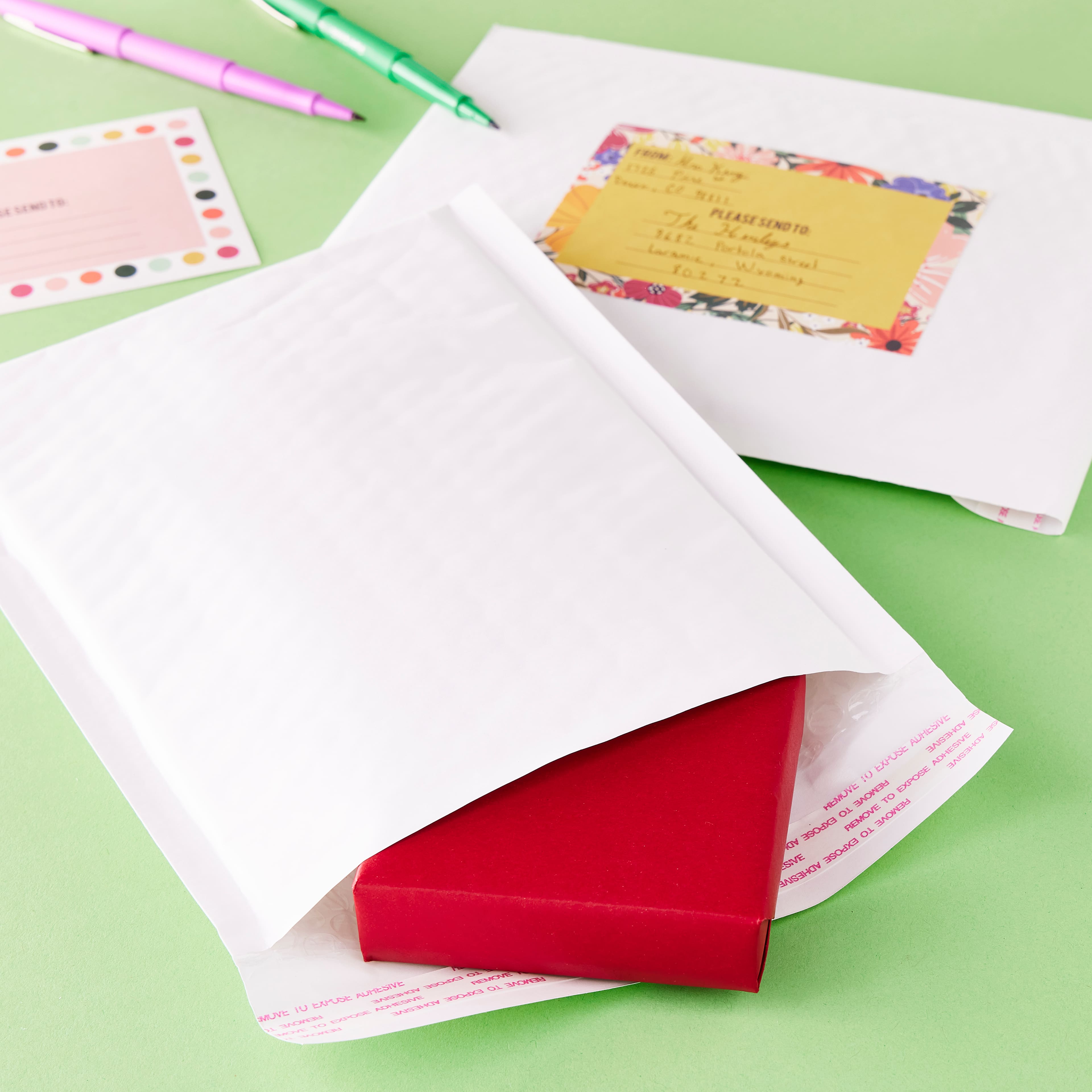 7.7" x 9.7" Bubble Mailers by Celebrate It™, 5ct.