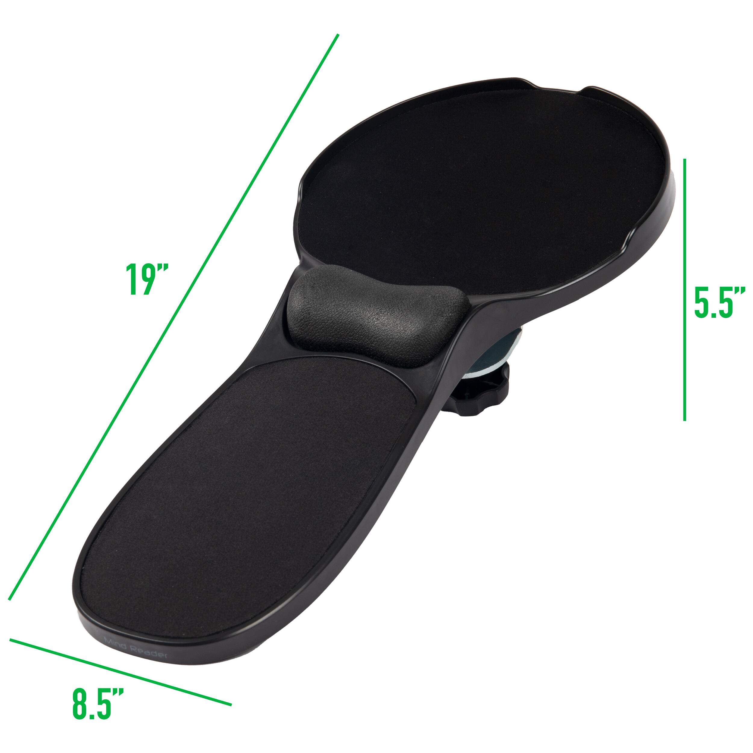 Mind Reader Portable Memory Foam Ergonomic Wrist Rest