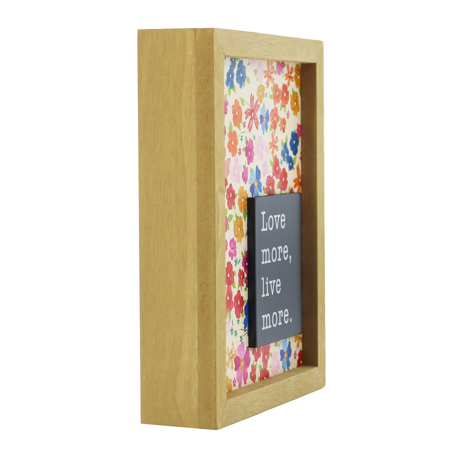 7&#x22; Love More Live More Tabletop Accent by Ashland&#xAE;