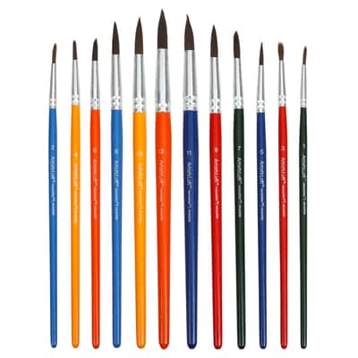 Round Watercolor Brush Set Necessities™ by Artist's Loft®