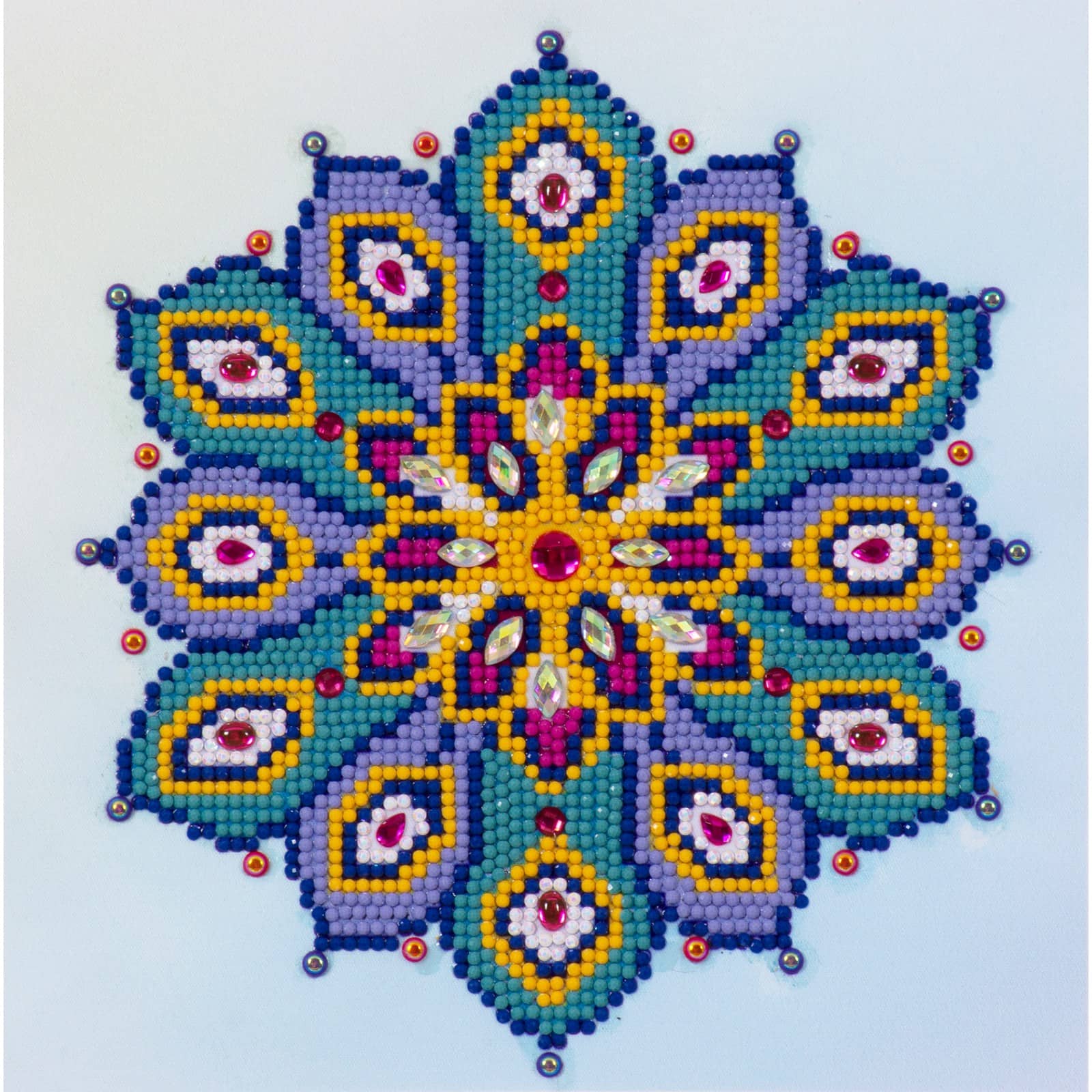 Diamond Dotz® at Home Beginner Mandala Blush Diamond Painting Kit