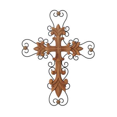 Brown Traditional Religious/Spiritual Crosses, 18