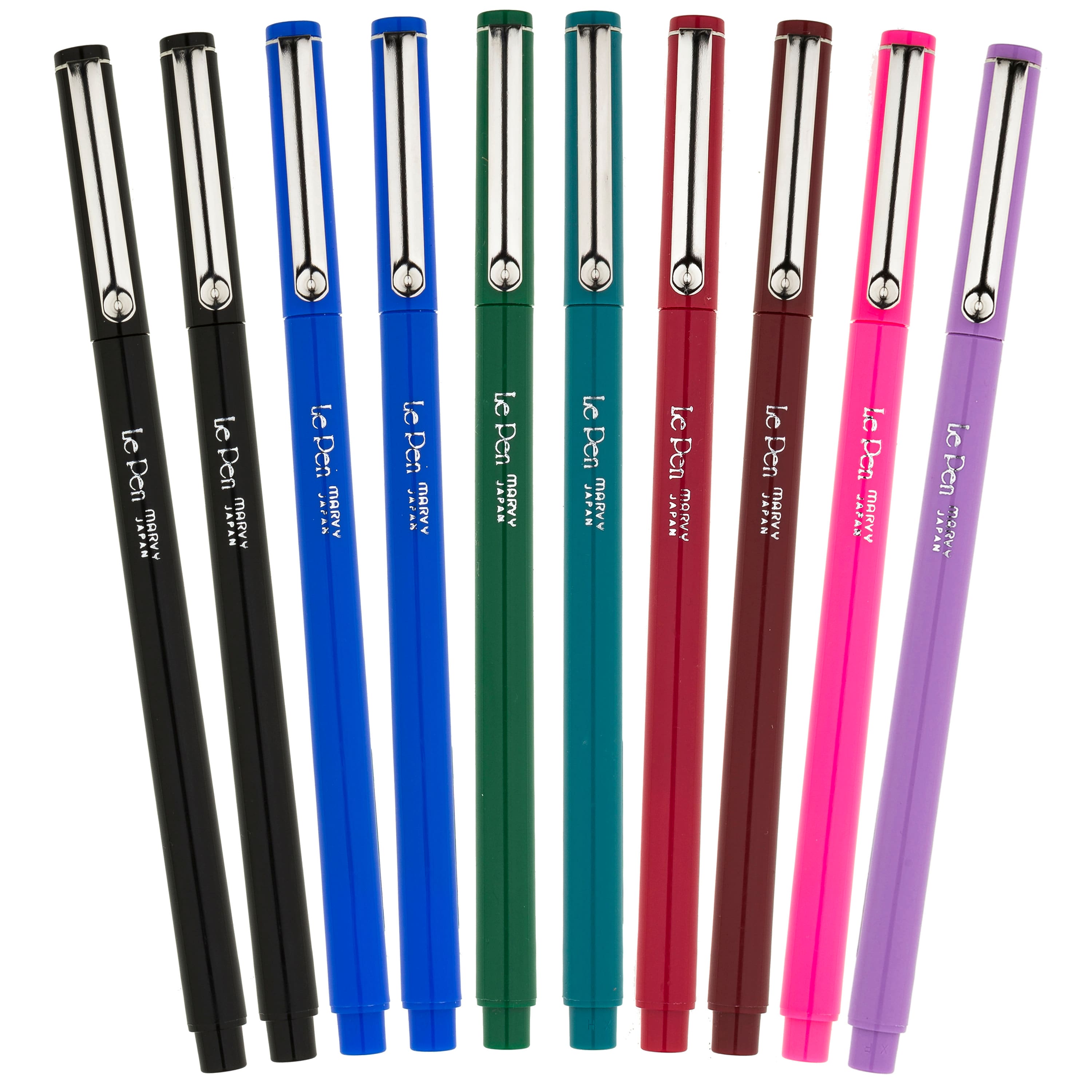 Marvy&#xAE; Uchida LePen&#x2122; Microfine 10 Color Pen Set