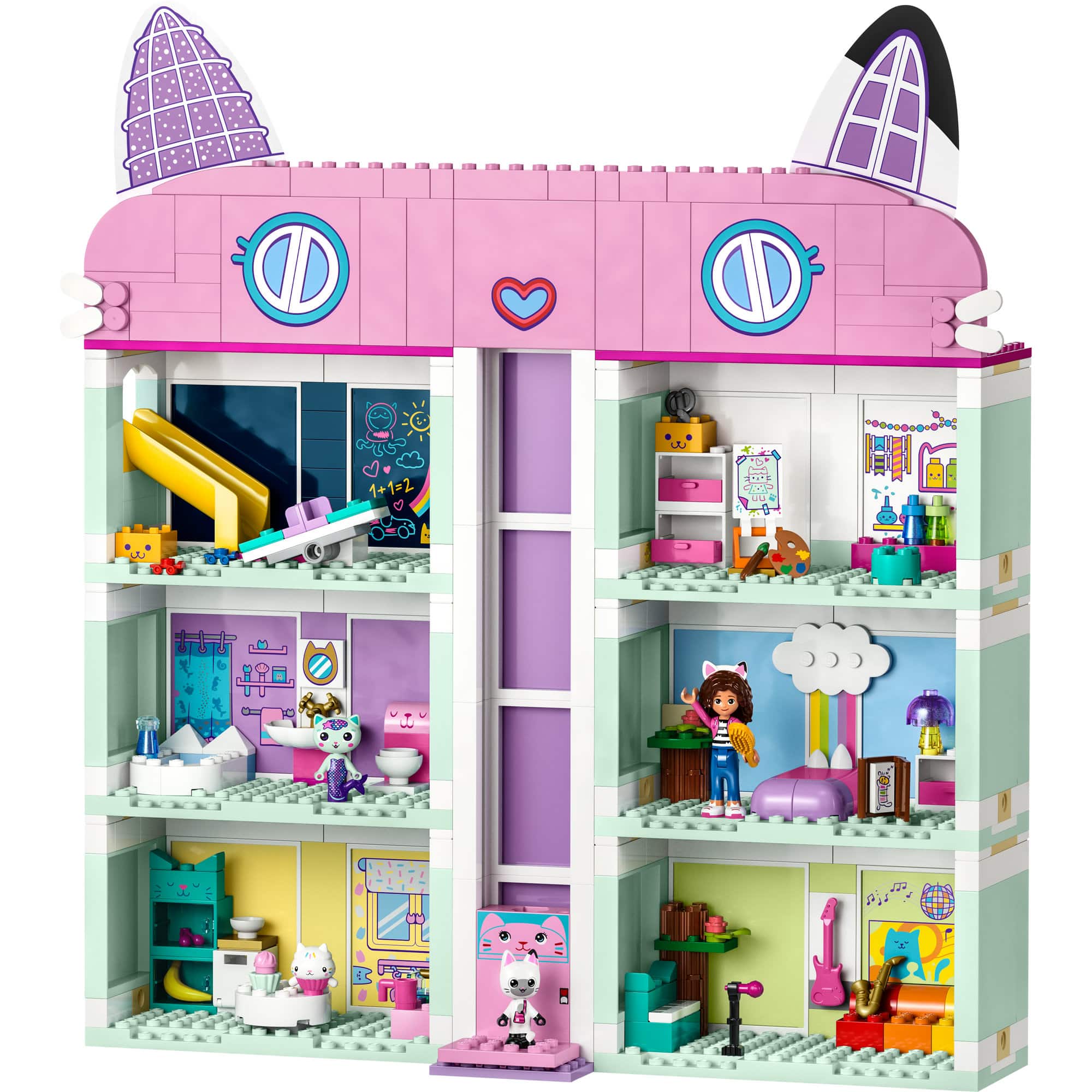 LEGO&#xAE; Gabby&#x2019;s Dollhouse 10788 Building Toy Set (498 Pieces)